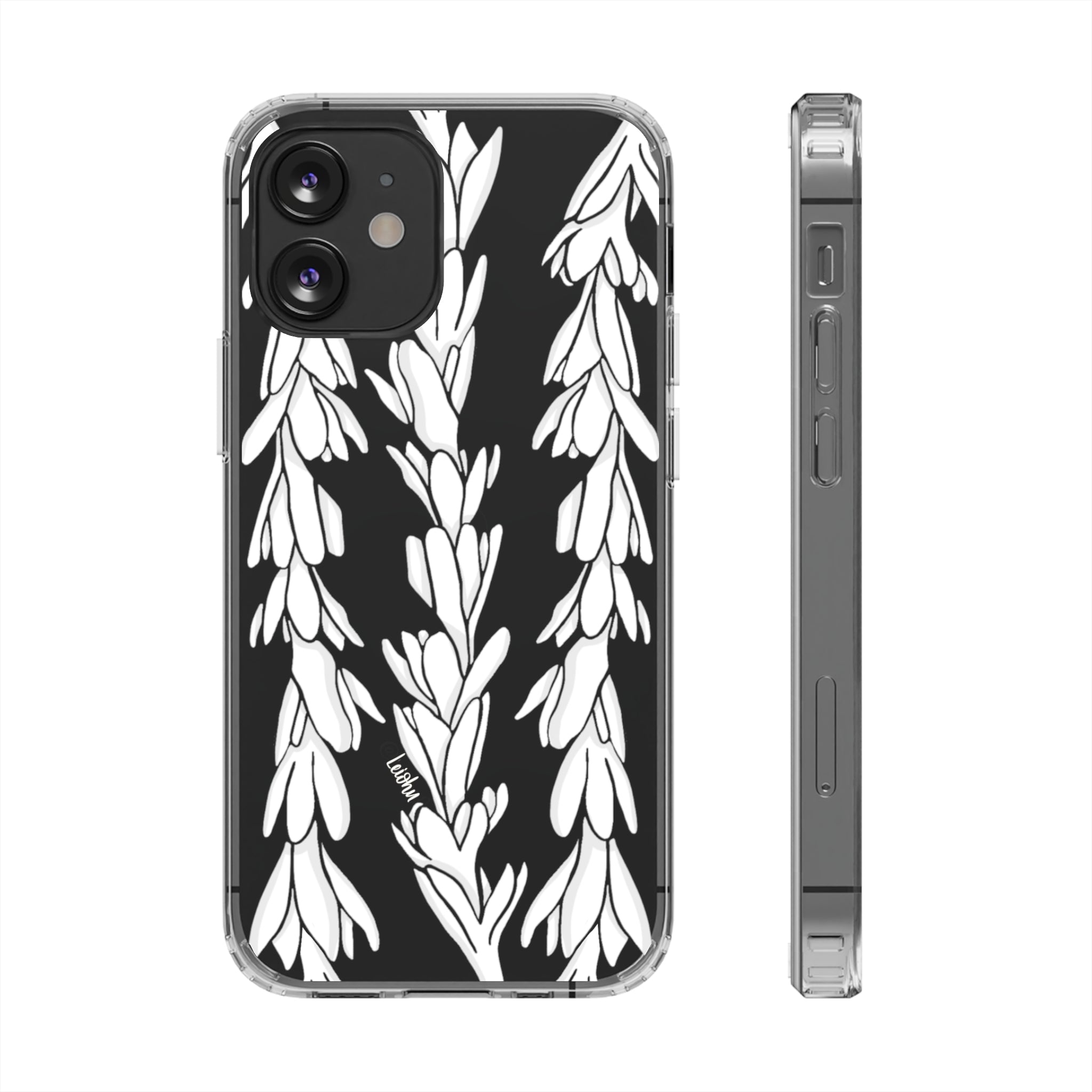 Tuberose Lei - Clear Case - LEIOHU DESIGNS