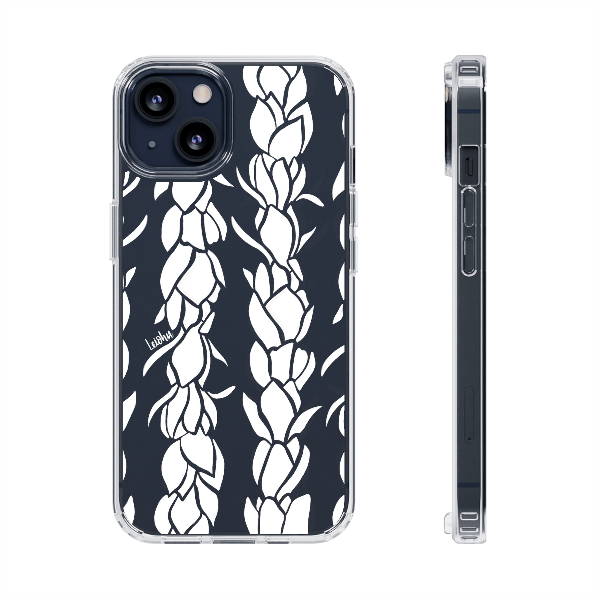 Pikake Lei - Clear Case - LEIOHU DESIGNS