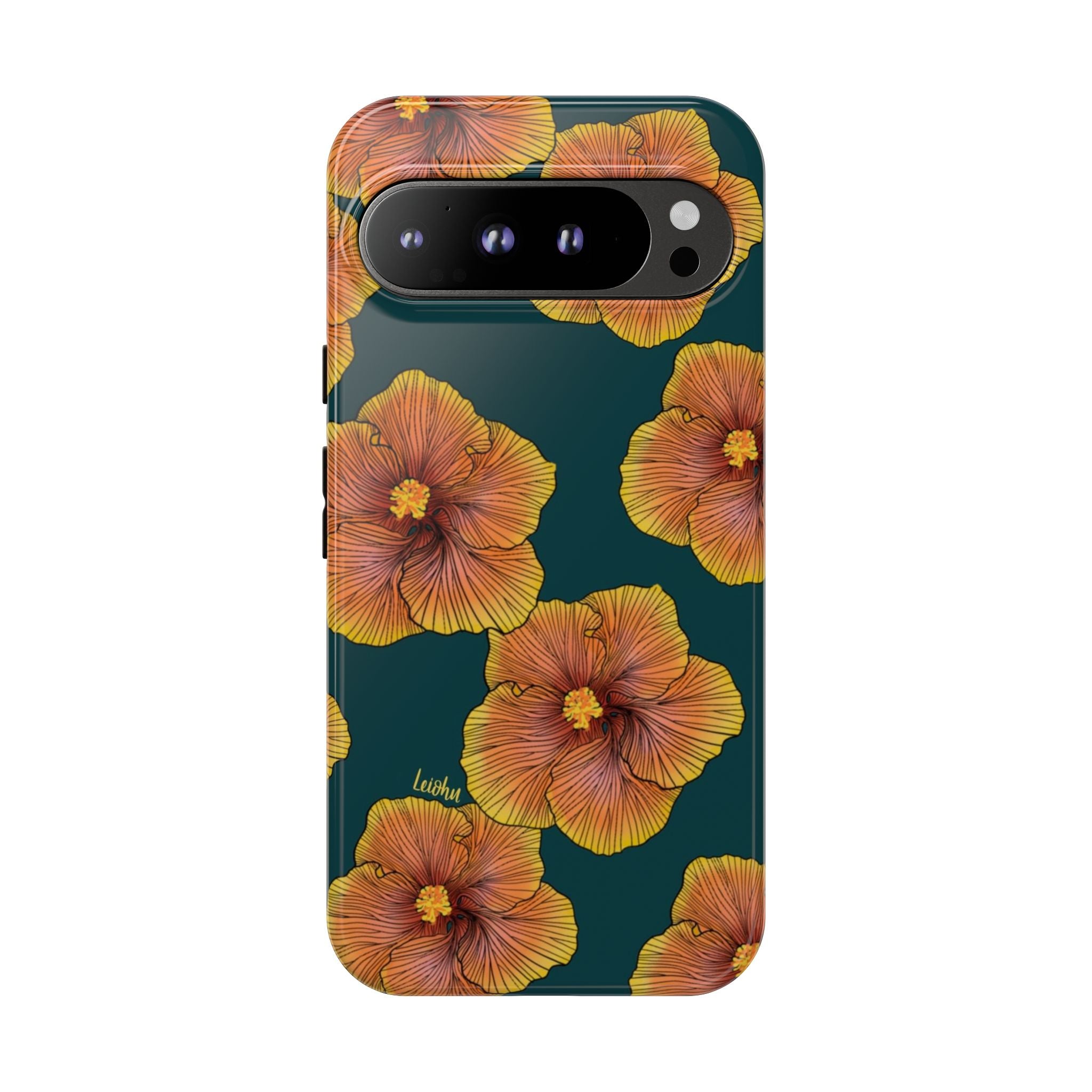 Sunrise Hibiscus - Google Pixel - LEIOHU DESIGNS