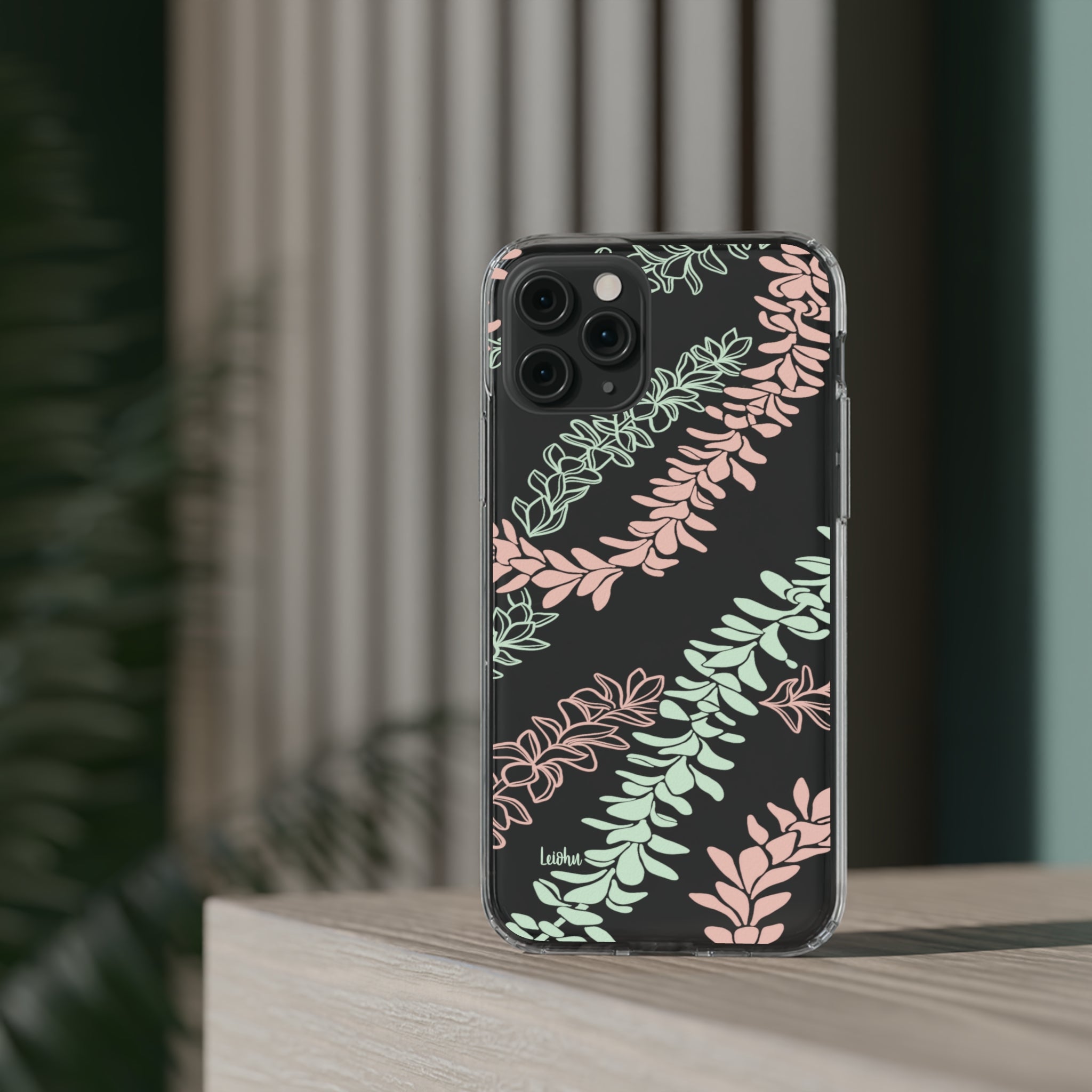 Groovy Pua Melia - Clear Case - LEIOHU DESIGNS