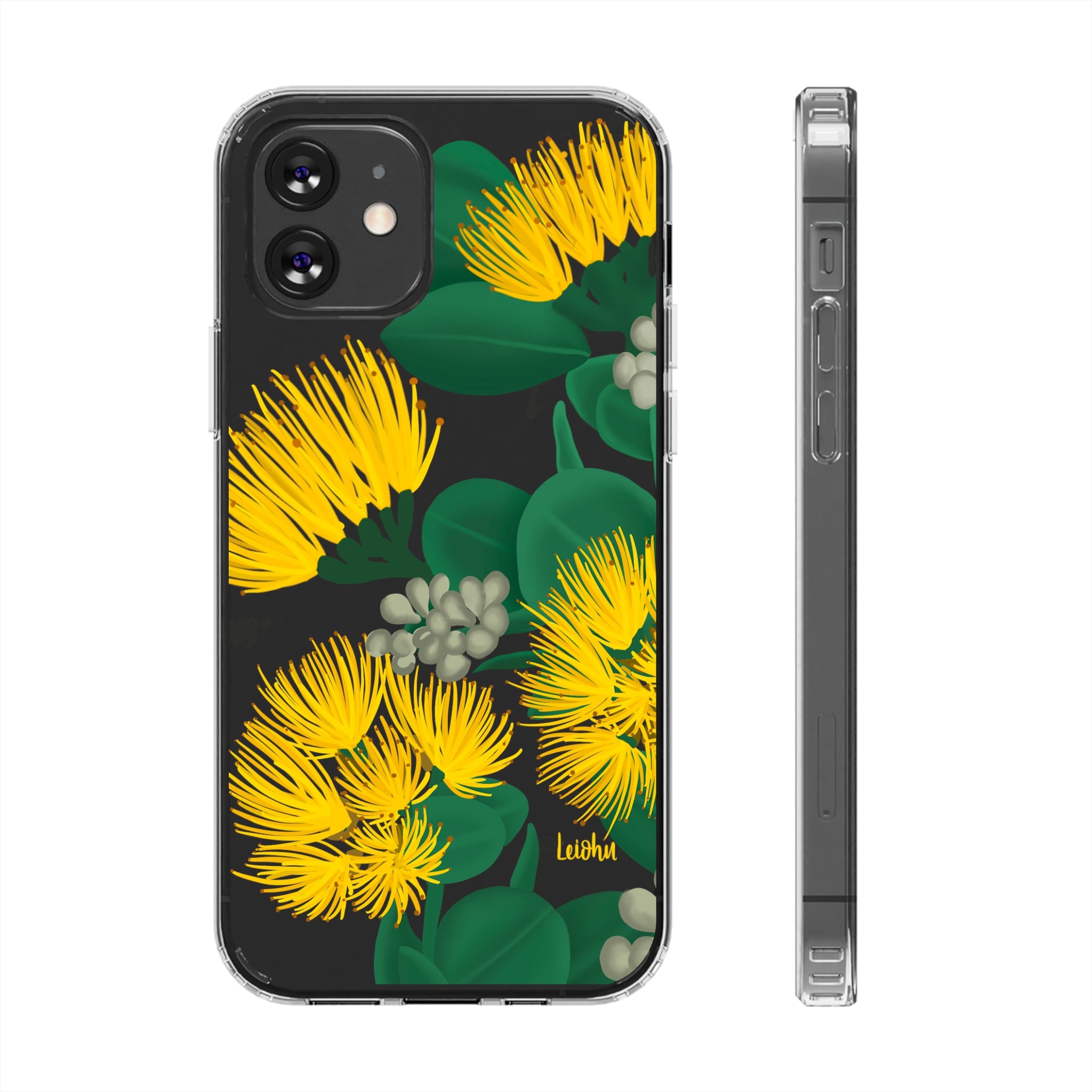Ohi'a Lehua - Melemele - Clear Case - LEIOHU DESIGNS