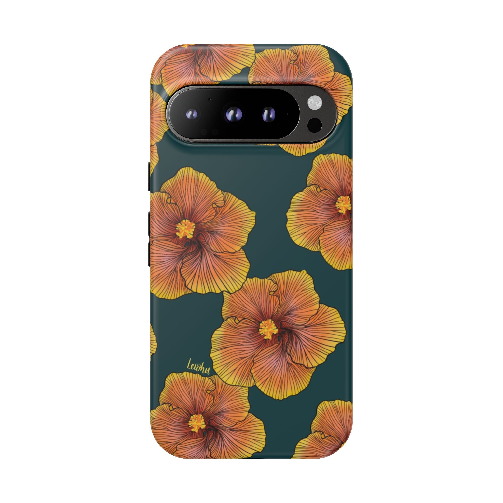 Sunrise Hibiscus - Google Pixel - LEIOHU DESIGNS