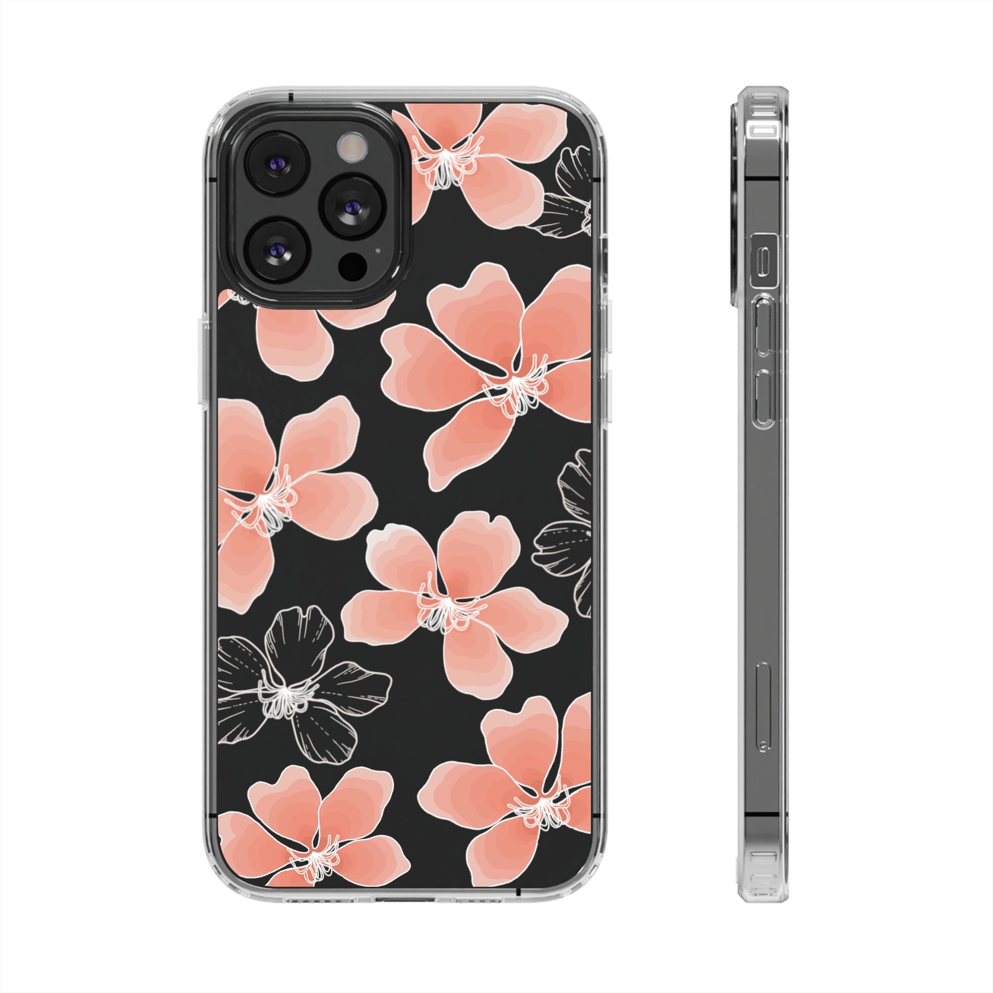 Hong Kong Orchid - Clear Case - LEIOHU DESIGNS