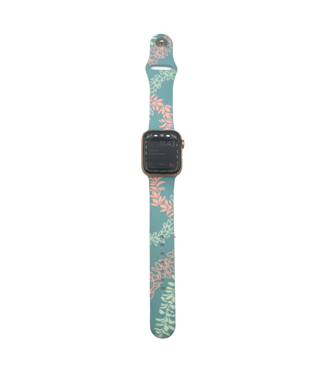 Groovy Pua Melia Lei - Apple Watch Sport Band - LEIOHU DESIGNS