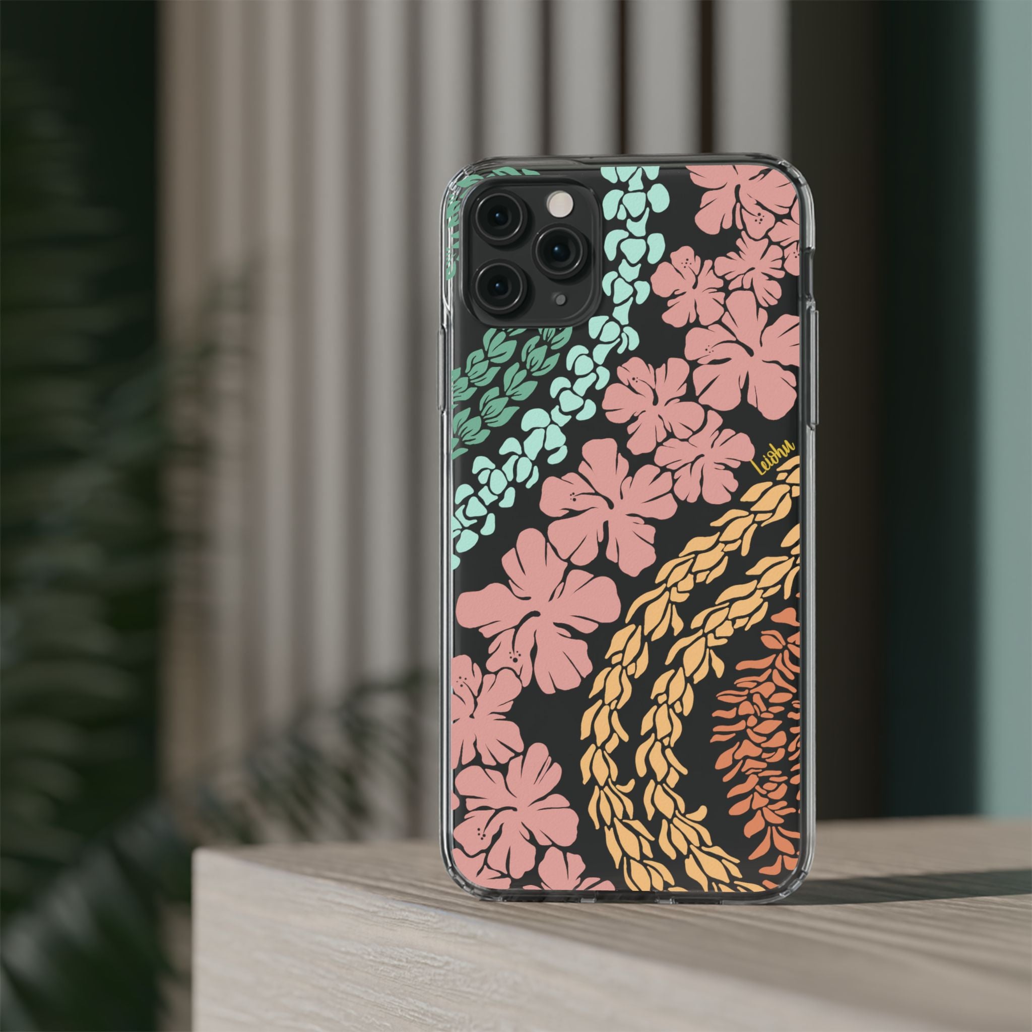 Groovy Lei - Clear Case - LEIOHU DESIGNS