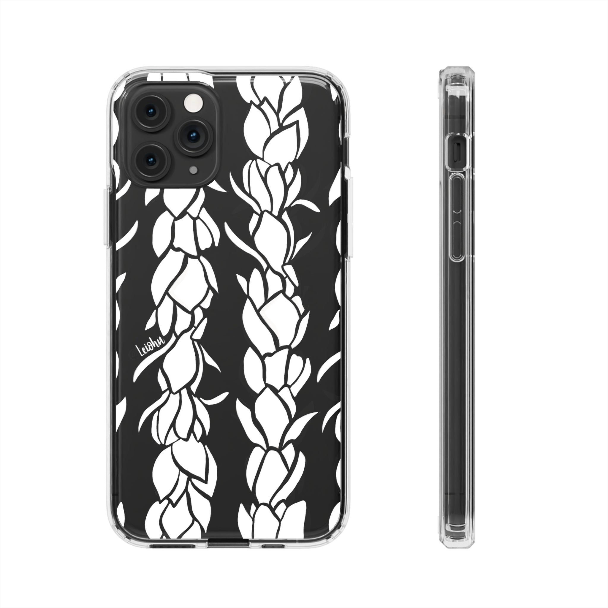 Pikake Lei - Clear Case - LEIOHU DESIGNS