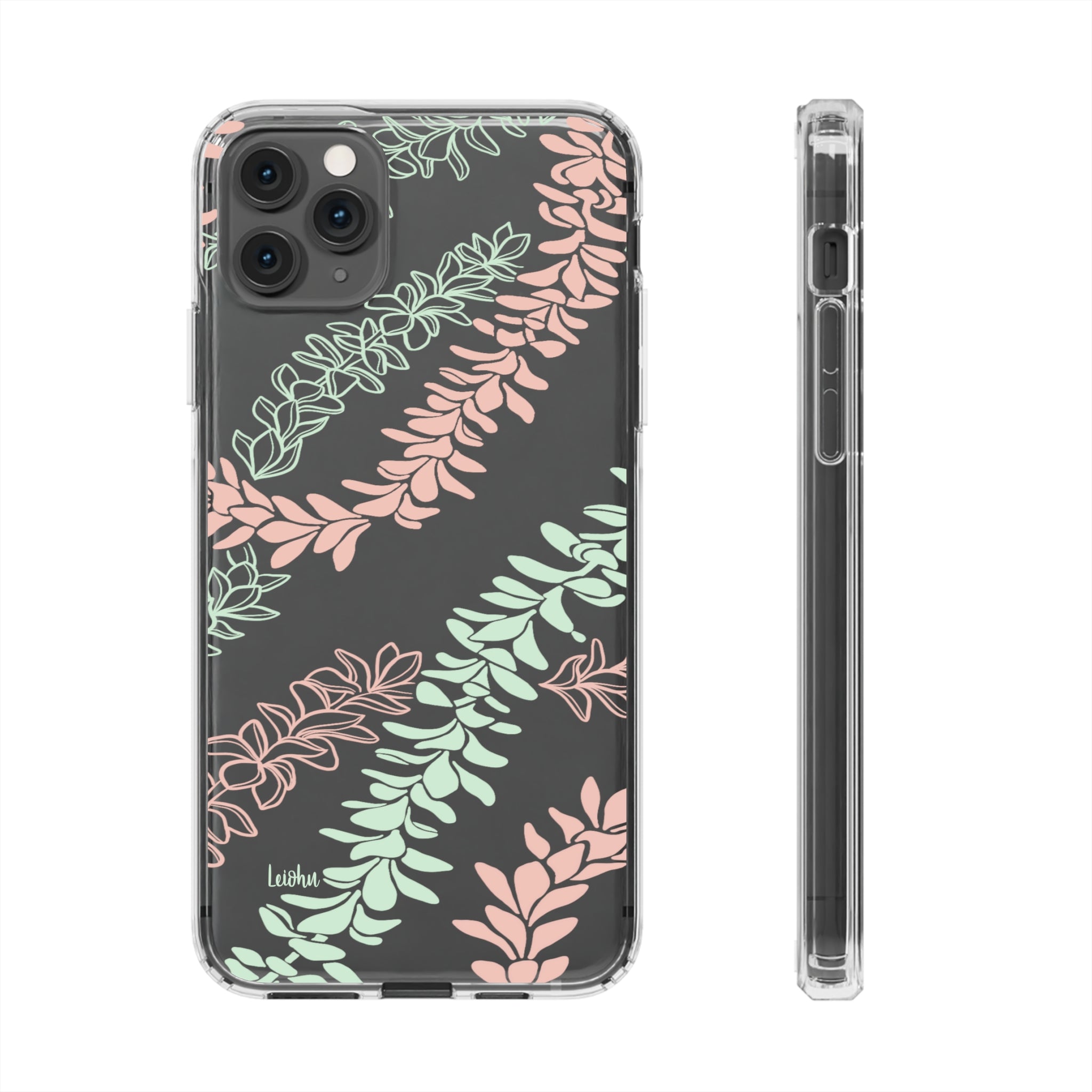 Groovy Pua Melia - Clear Case - LEIOHU DESIGNS