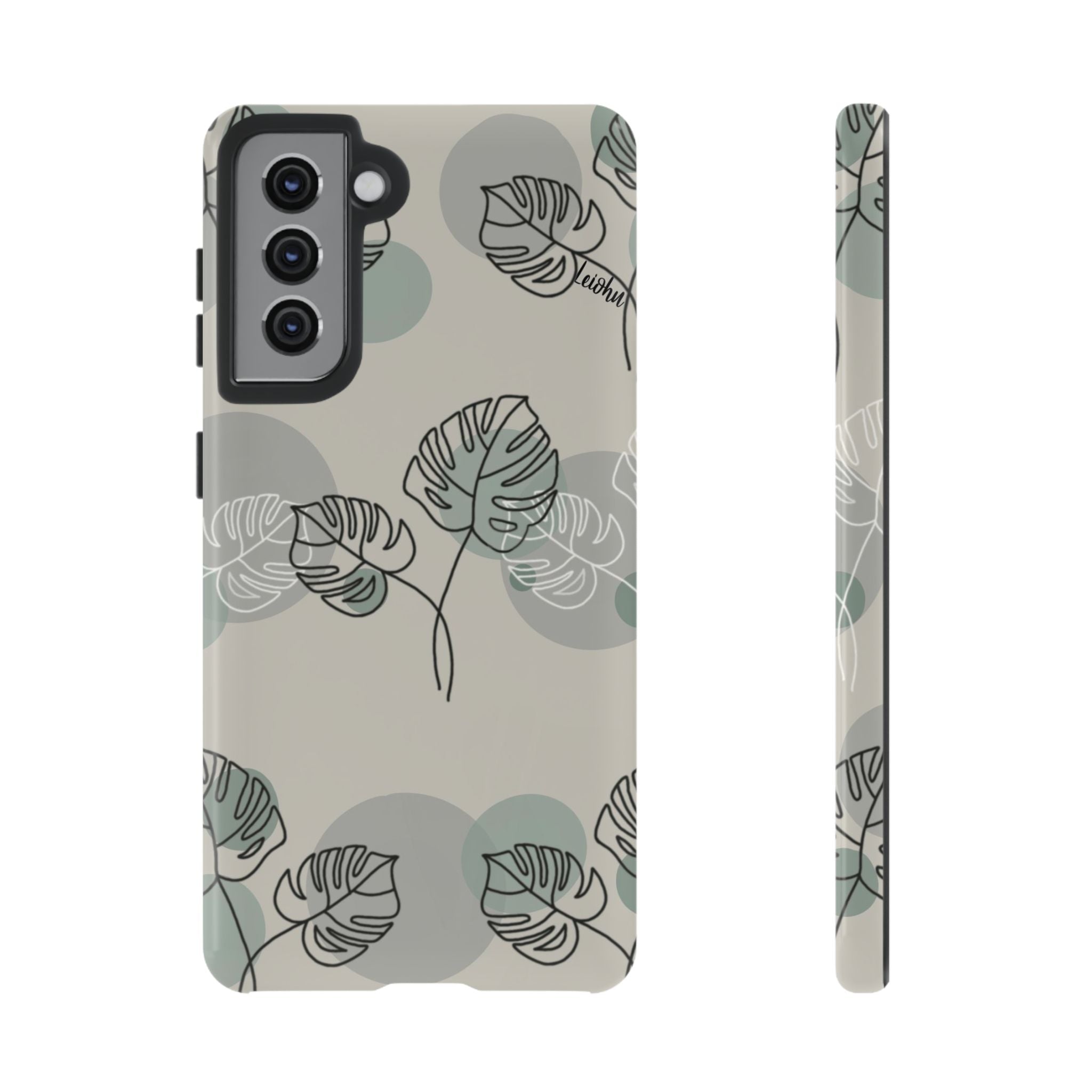 Retro Monstera - Samsung Galaxy - LEIOHU DESIGNS