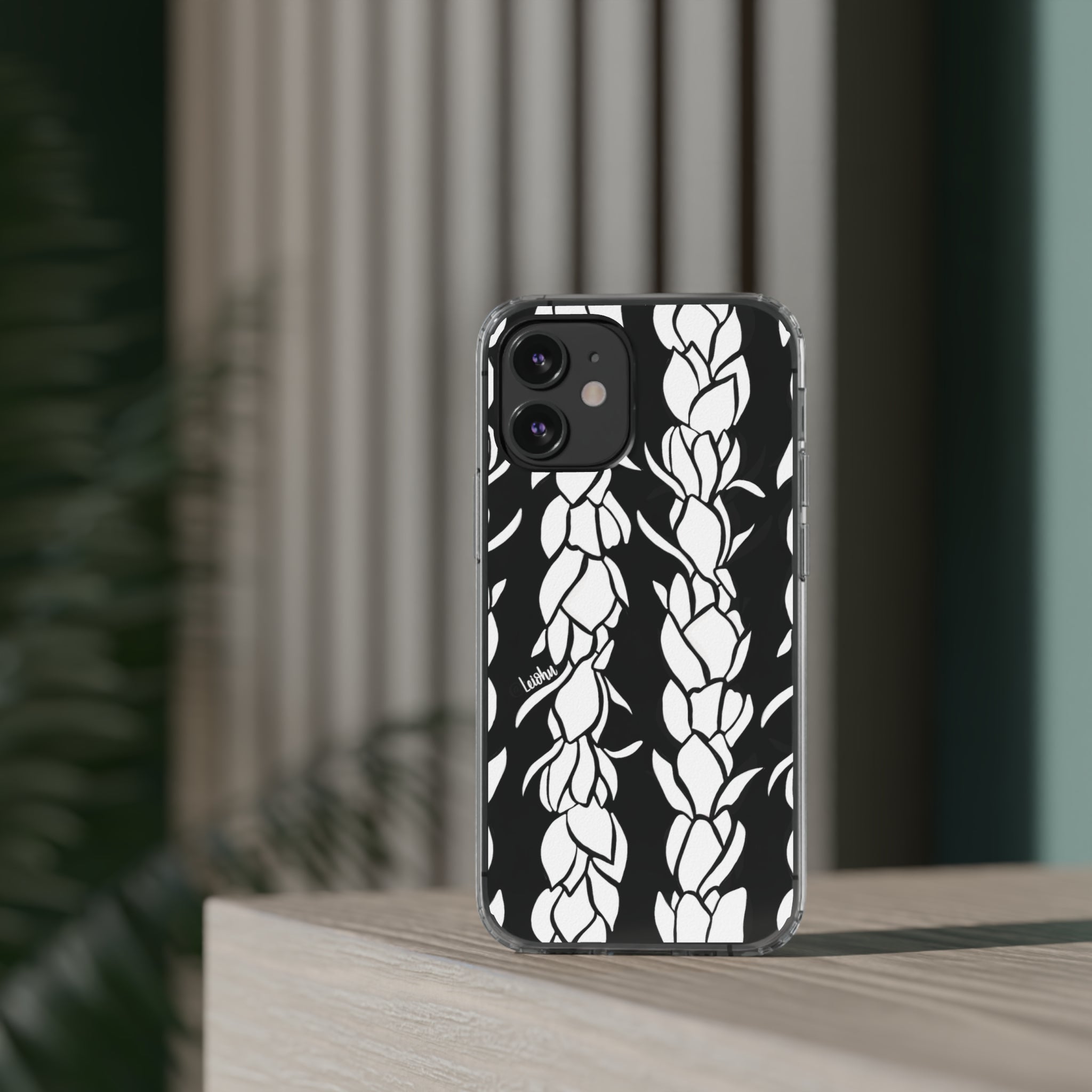 Pikake Lei - Clear Case - LEIOHU DESIGNS