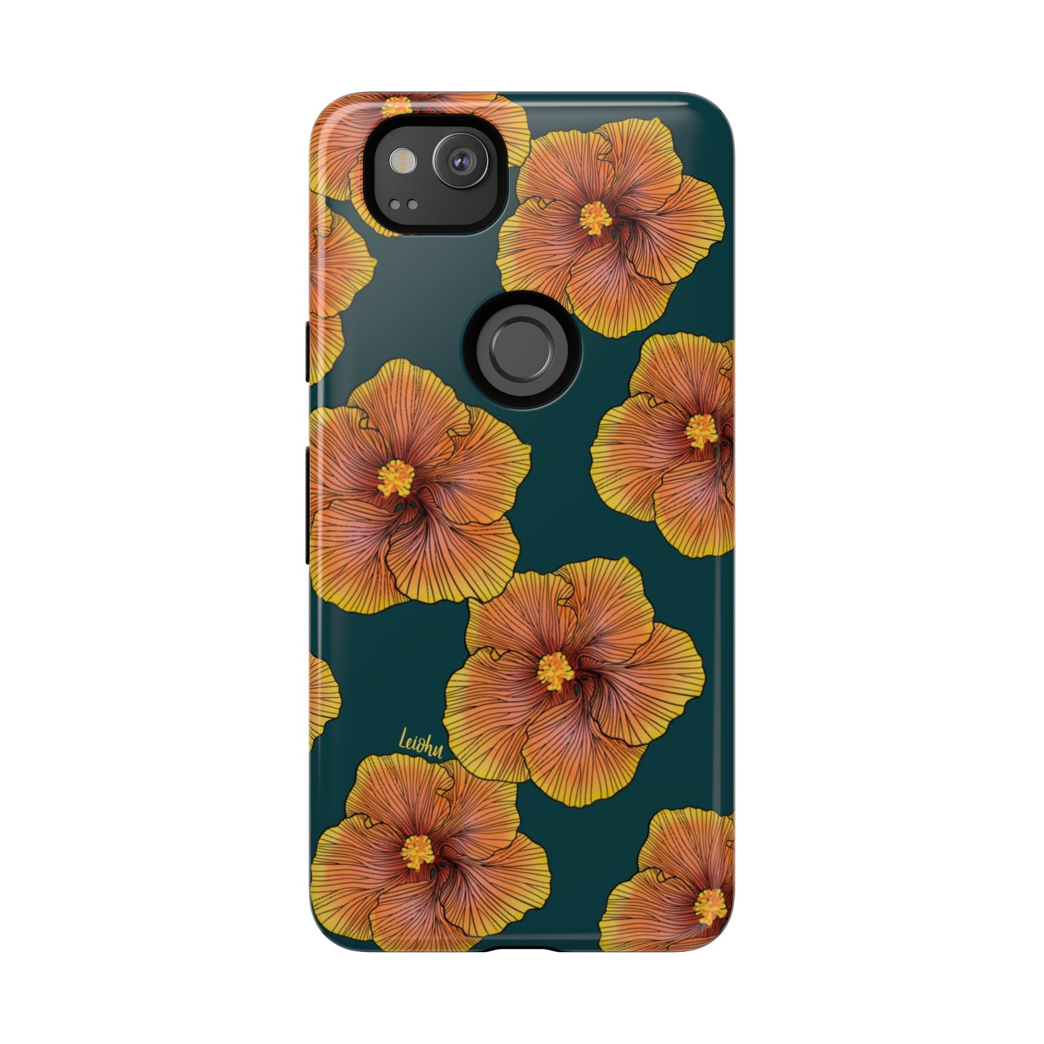 Sunrise Hibiscus - Google Pixel - LEIOHU DESIGNS