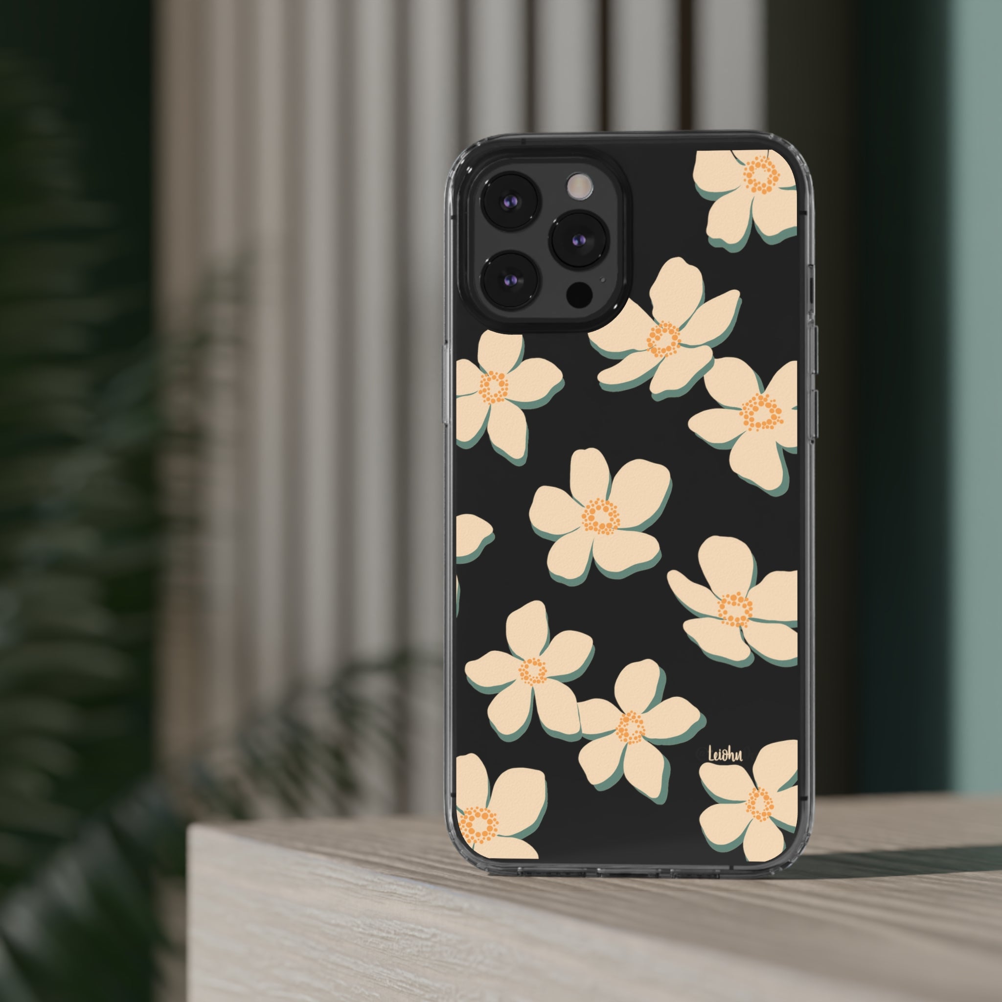 Retro Pua Kala - Clear Case - LEIOHU DESIGNS