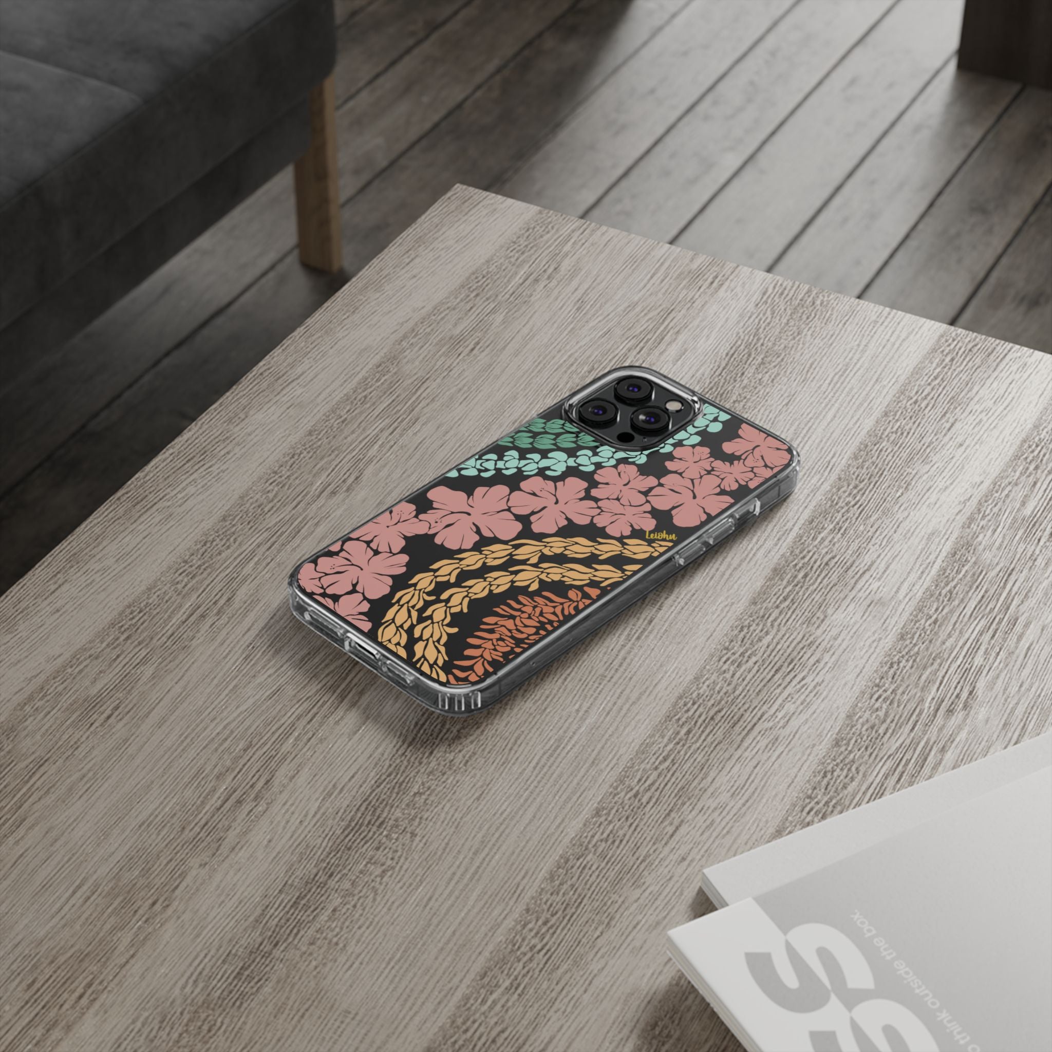 Groovy Lei - Clear Case - LEIOHU DESIGNS