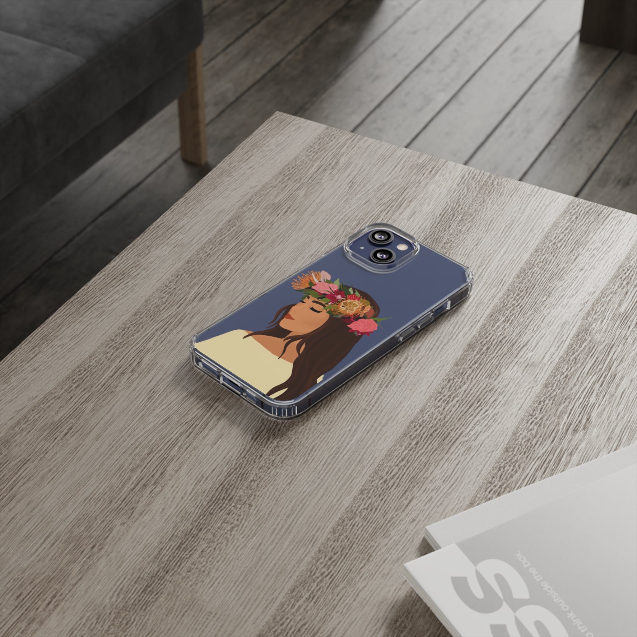 Lei Po'o - Clear Case - LEIOHU DESIGNS