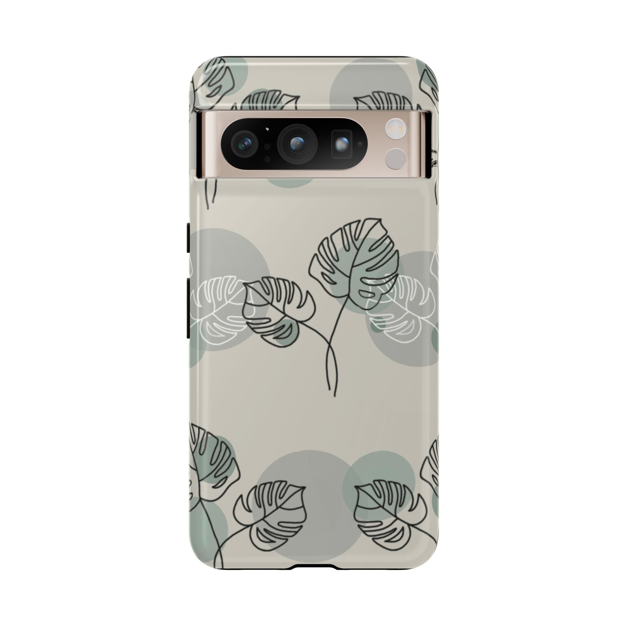 Retro - Monstera - Google Pixel - LEIOHU DESIGNS