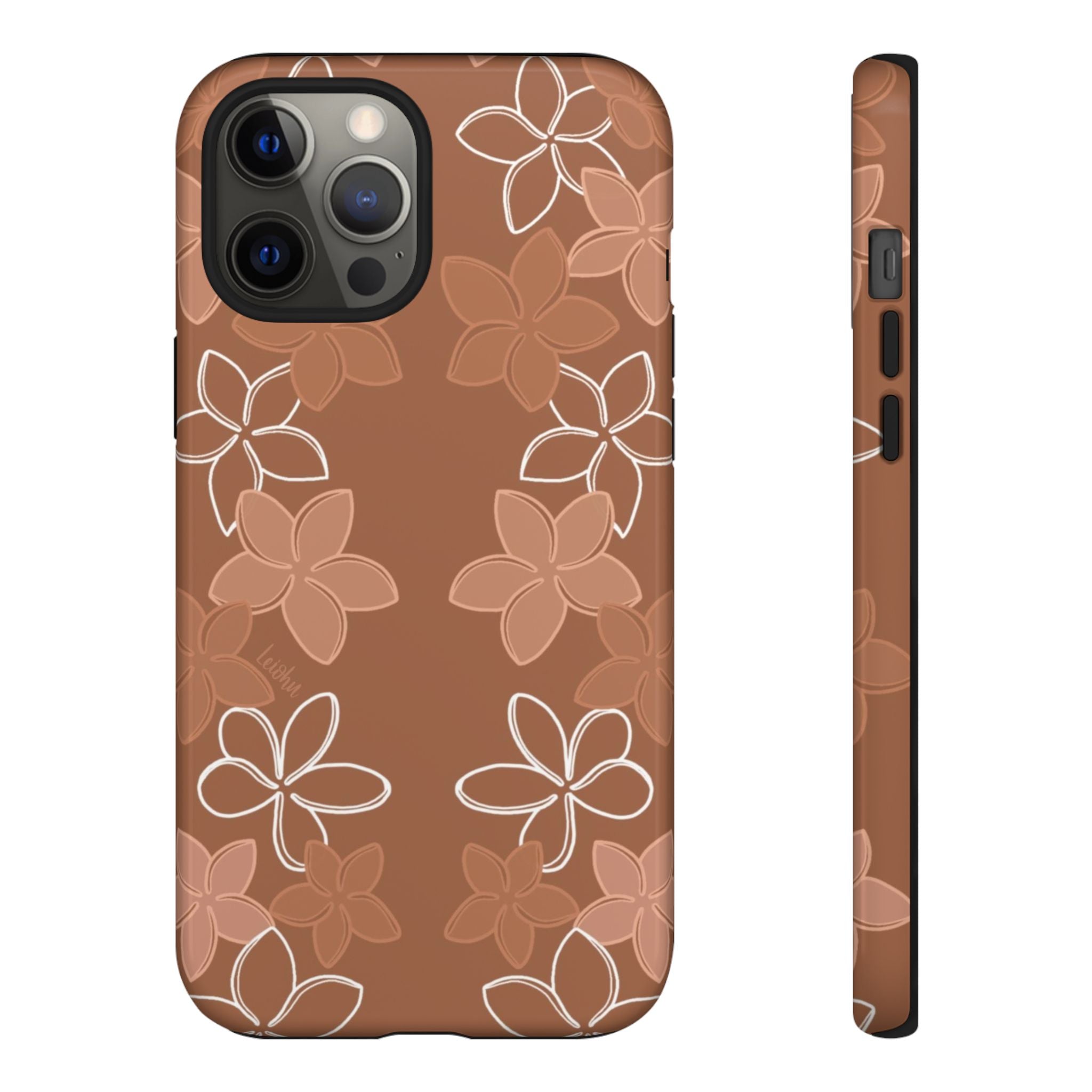 Pua Melia Lei - Mocha - LEIOHU DESIGNS