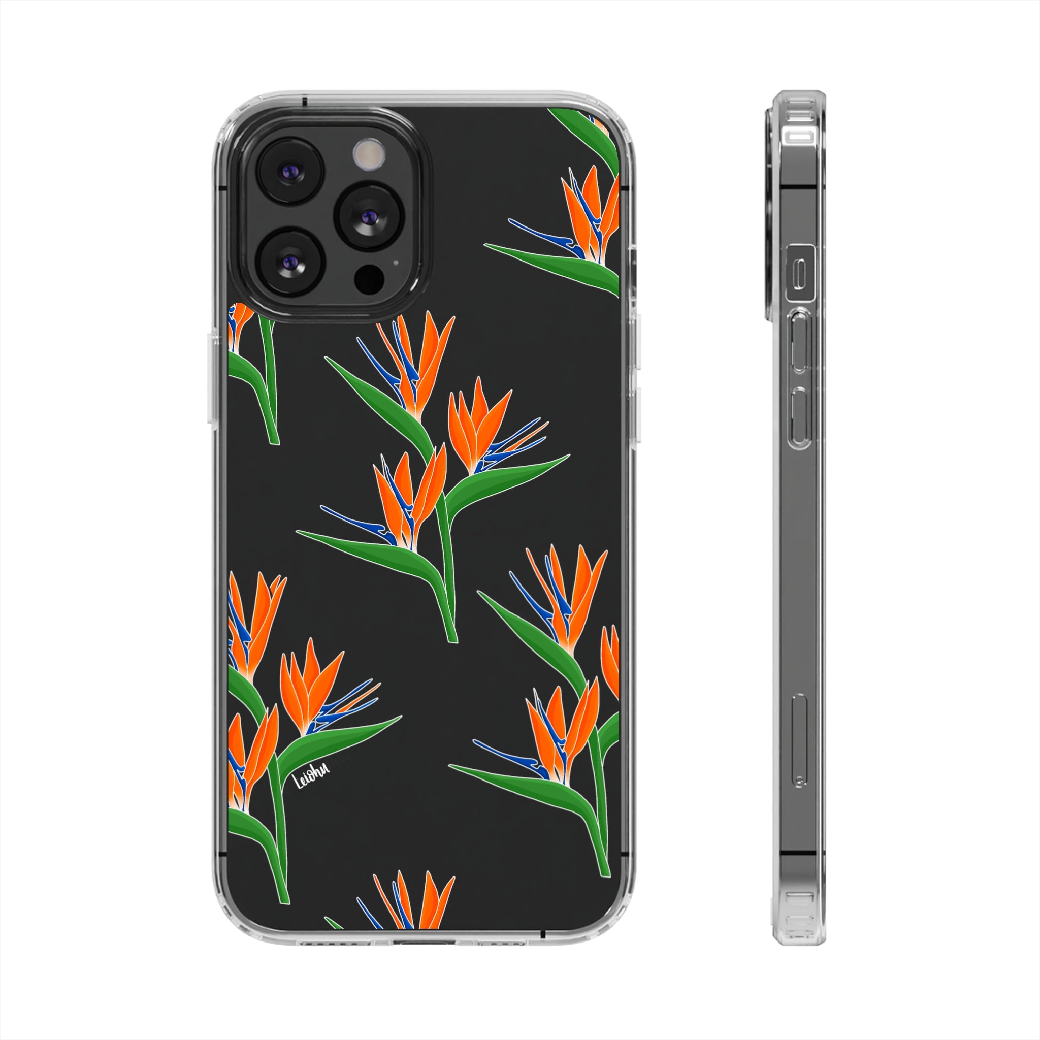 Bird of Paradise - Clear Case - LEIOHU DESIGNS
