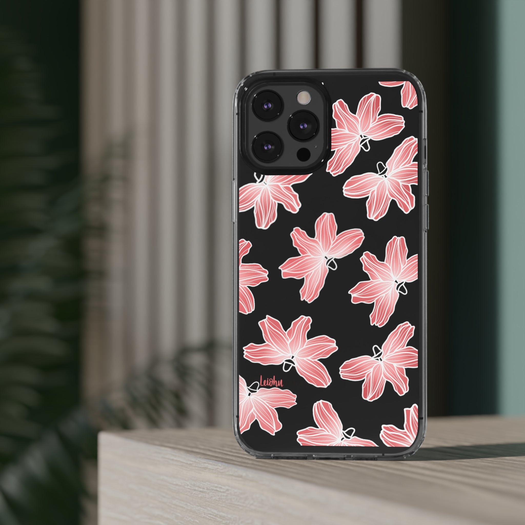 Naupaka Dream - Clear Case - LEIOHU DESIGNS