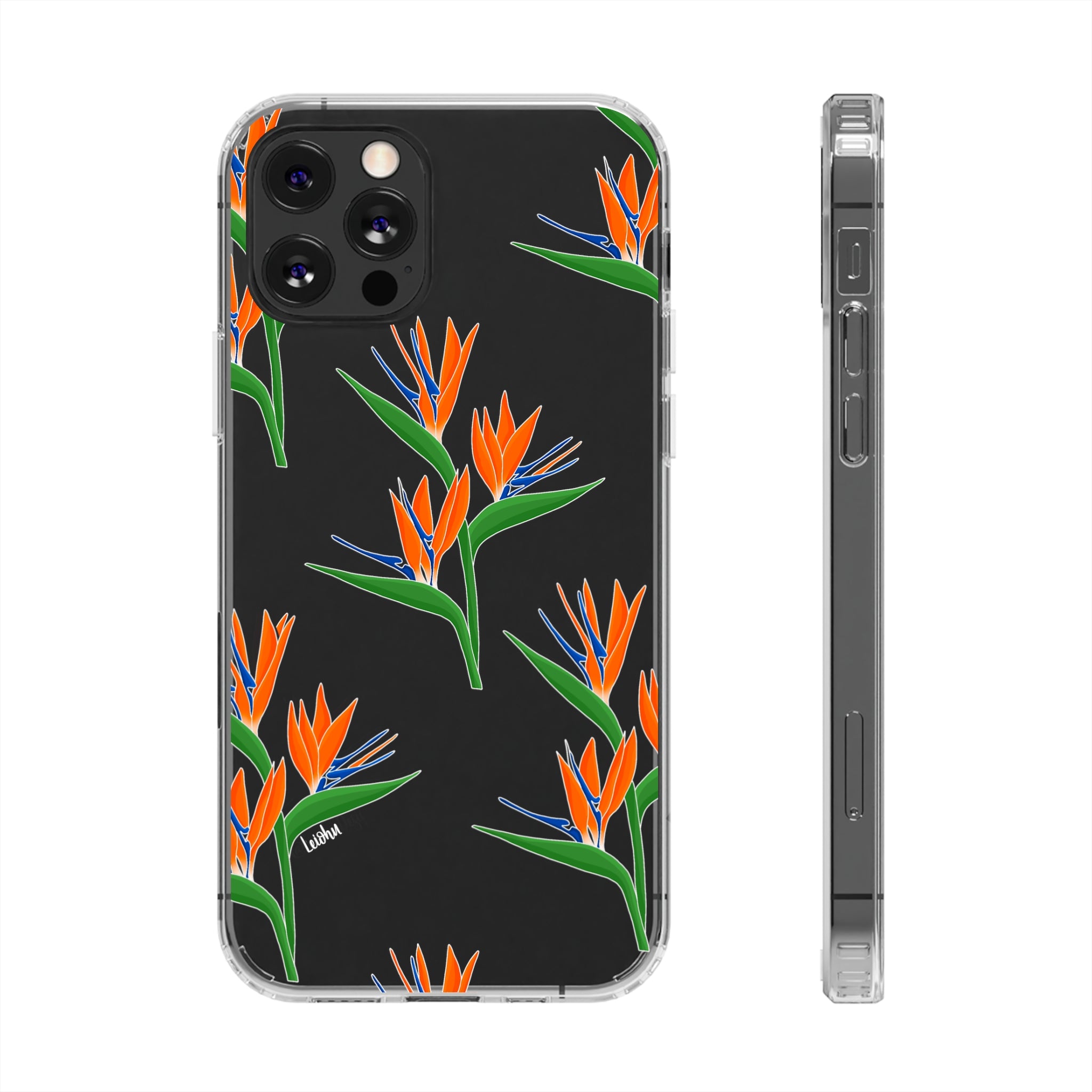 Bird of Paradise - Clear Case - LEIOHU DESIGNS