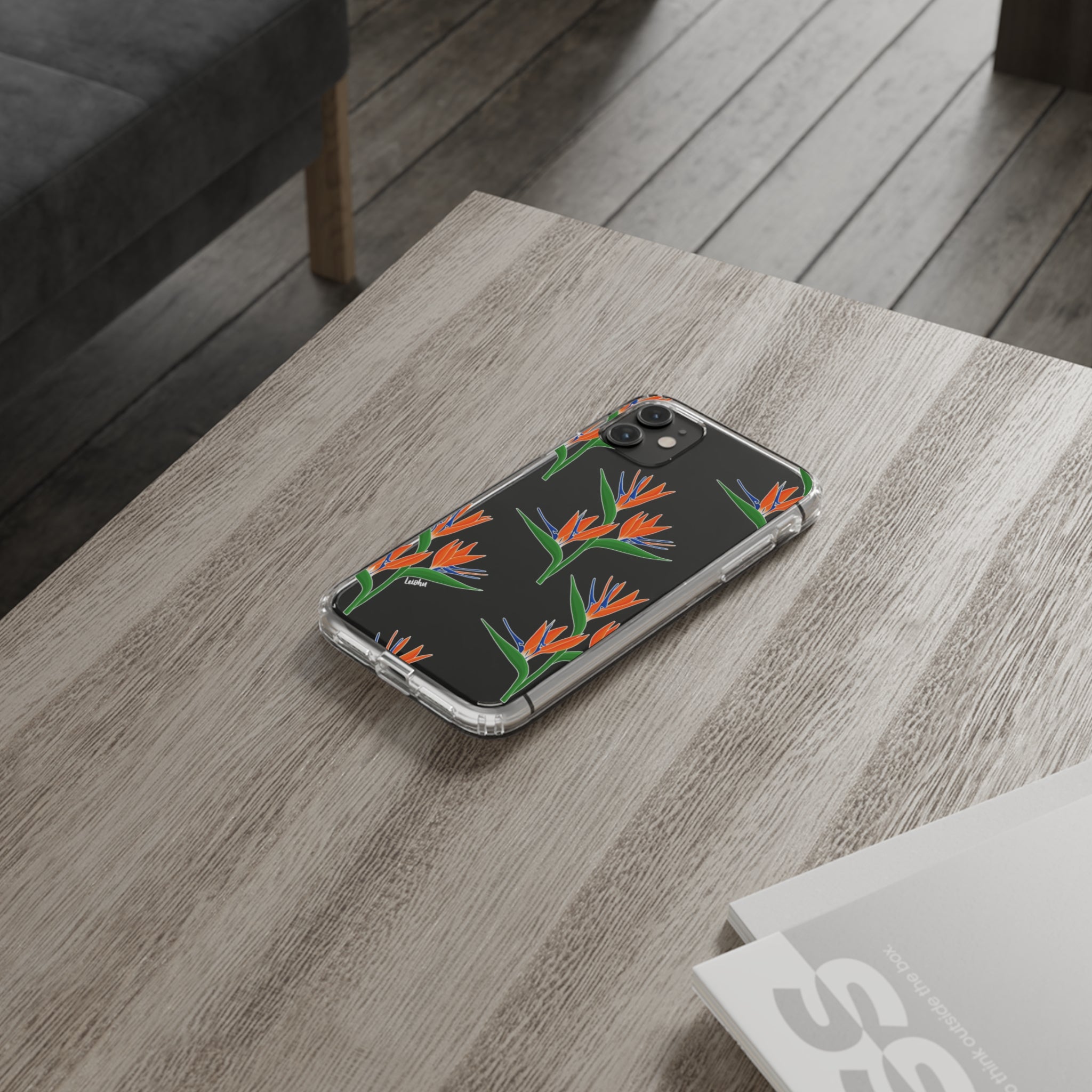 Bird of Paradise - Clear Case - LEIOHU DESIGNS