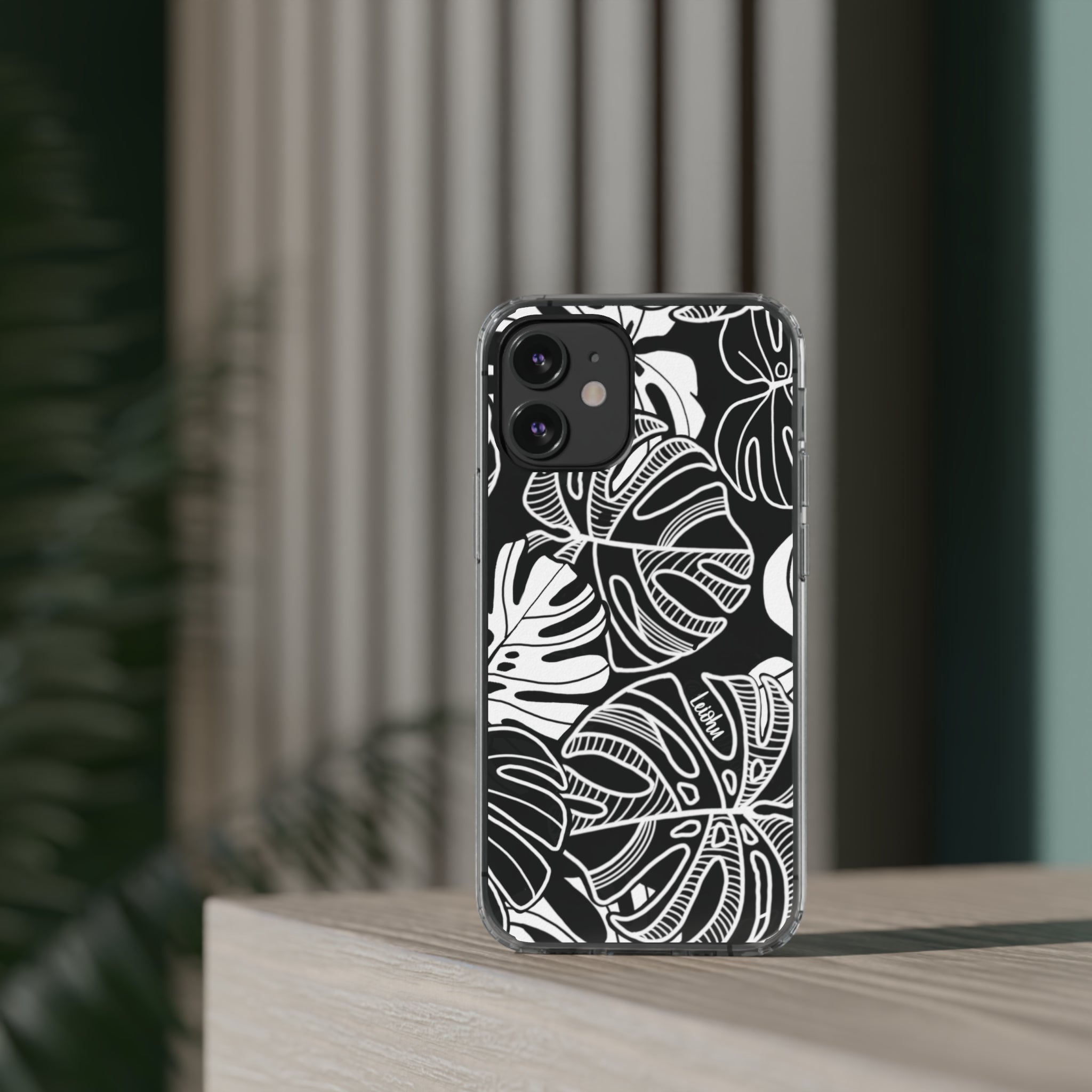 MONSTERA DREAM - Clear Case - LEIOHU DESIGNS