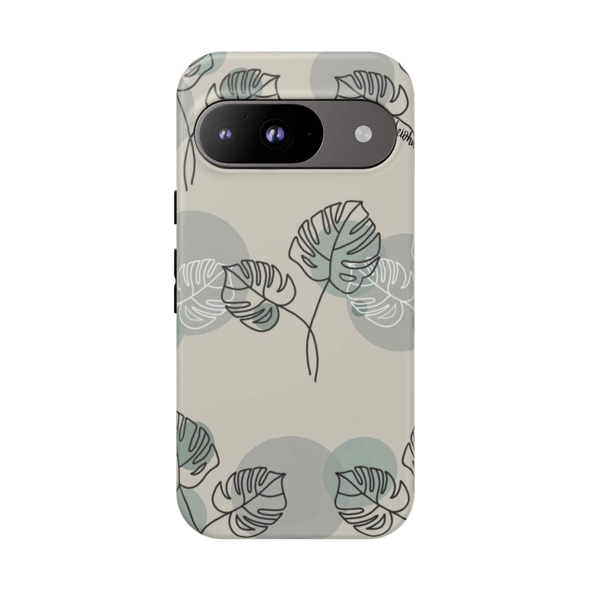 Retro - Monstera - Google Pixel - LEIOHU DESIGNS