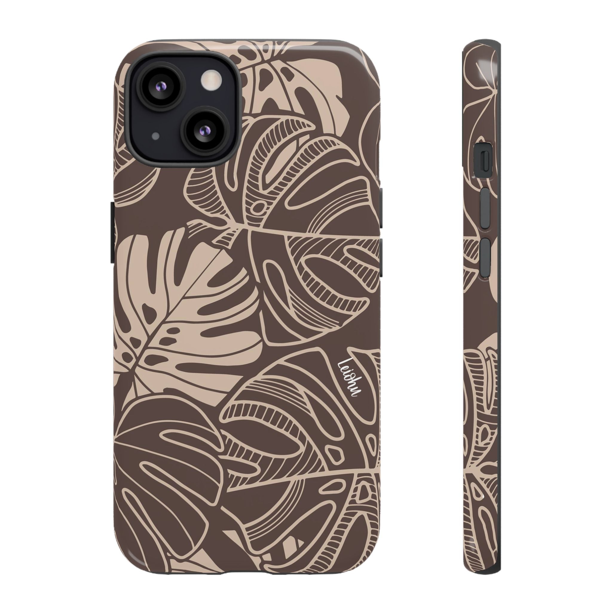 Monstera Dream - Mocha - LEIOHU DESIGNS