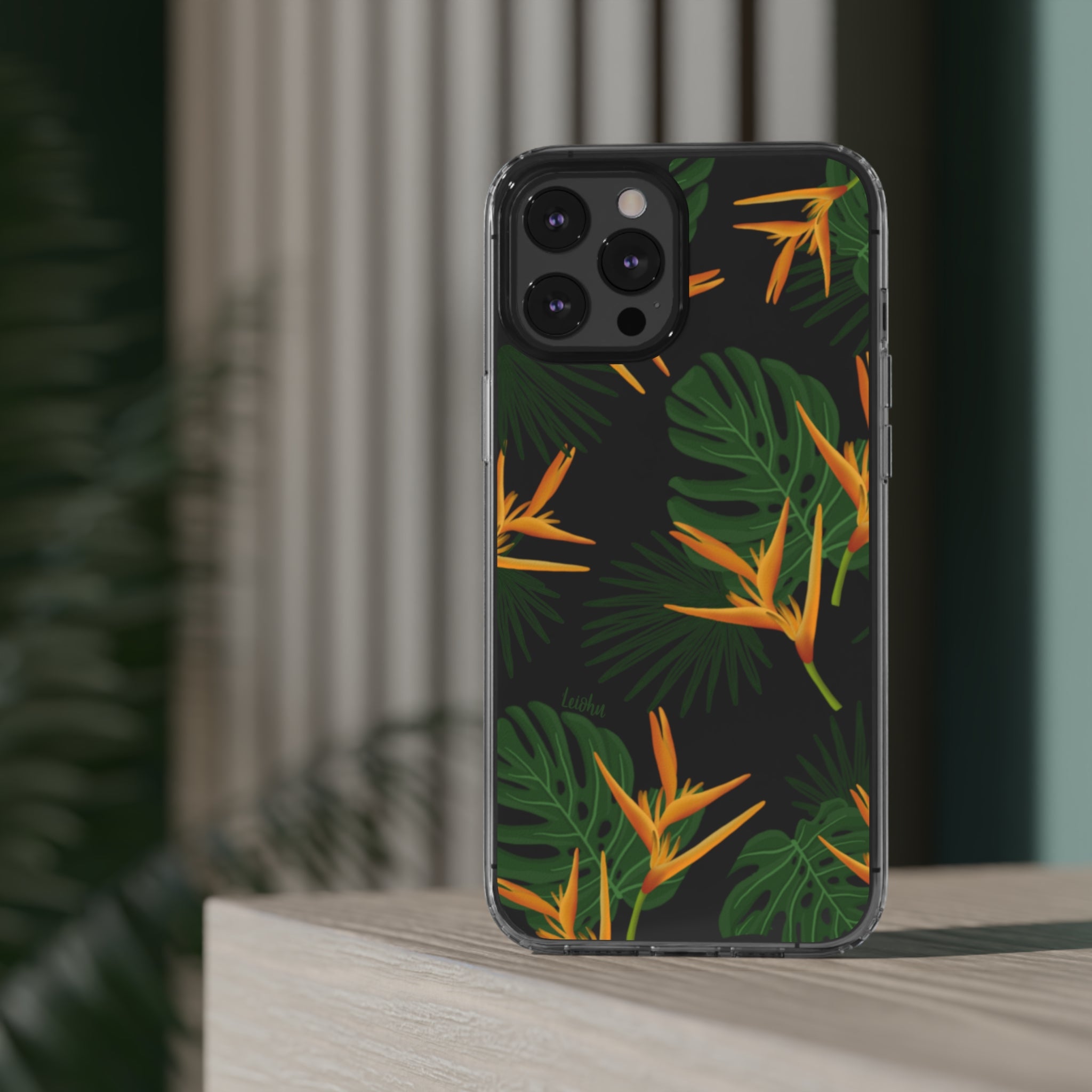 Vintage Paradise -Clear Case - LEIOHU DESIGNS