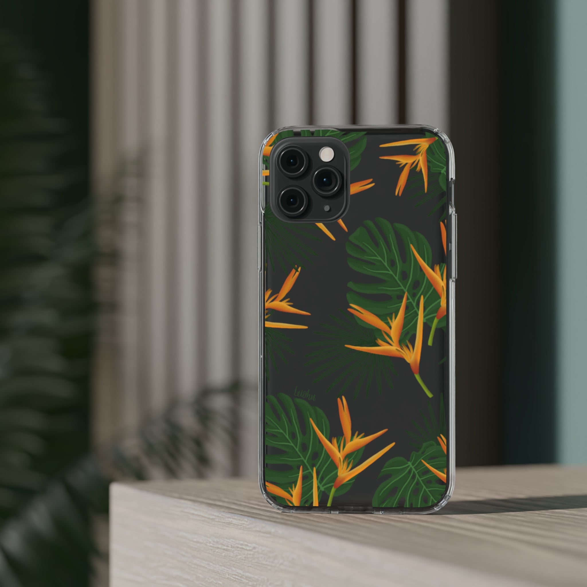 Vintage Paradise -Clear Case - LEIOHU DESIGNS