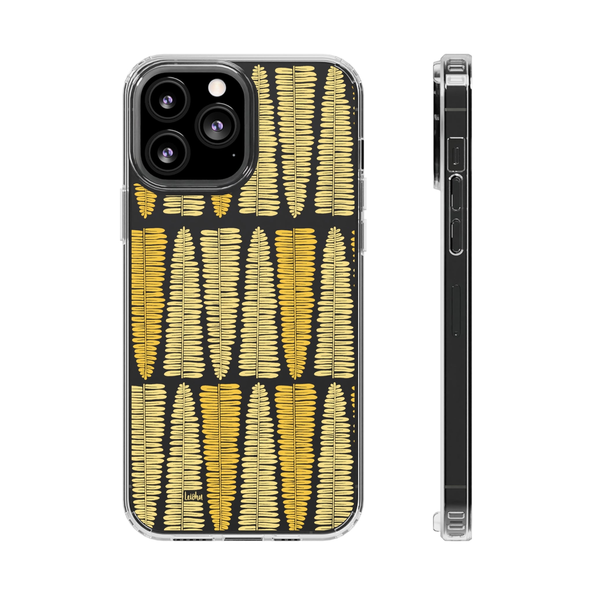 Kupukupu Fern - Clear Case - LEIOHU DESIGNS