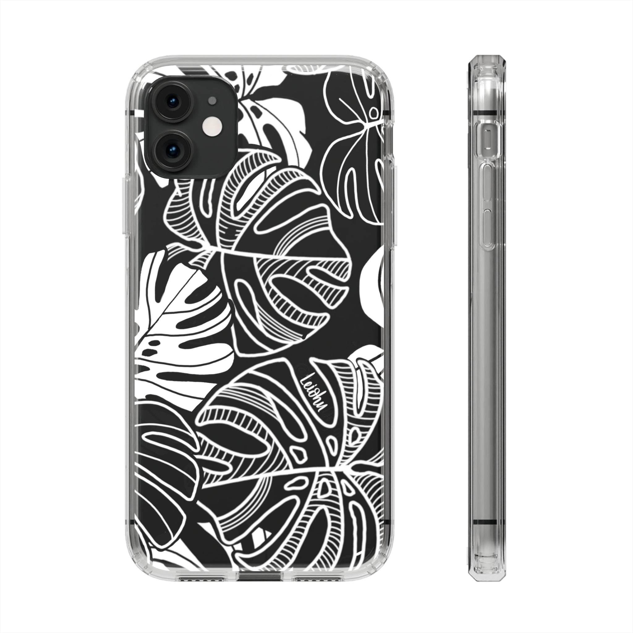 MONSTERA DREAM - Clear Case - LEIOHU DESIGNS