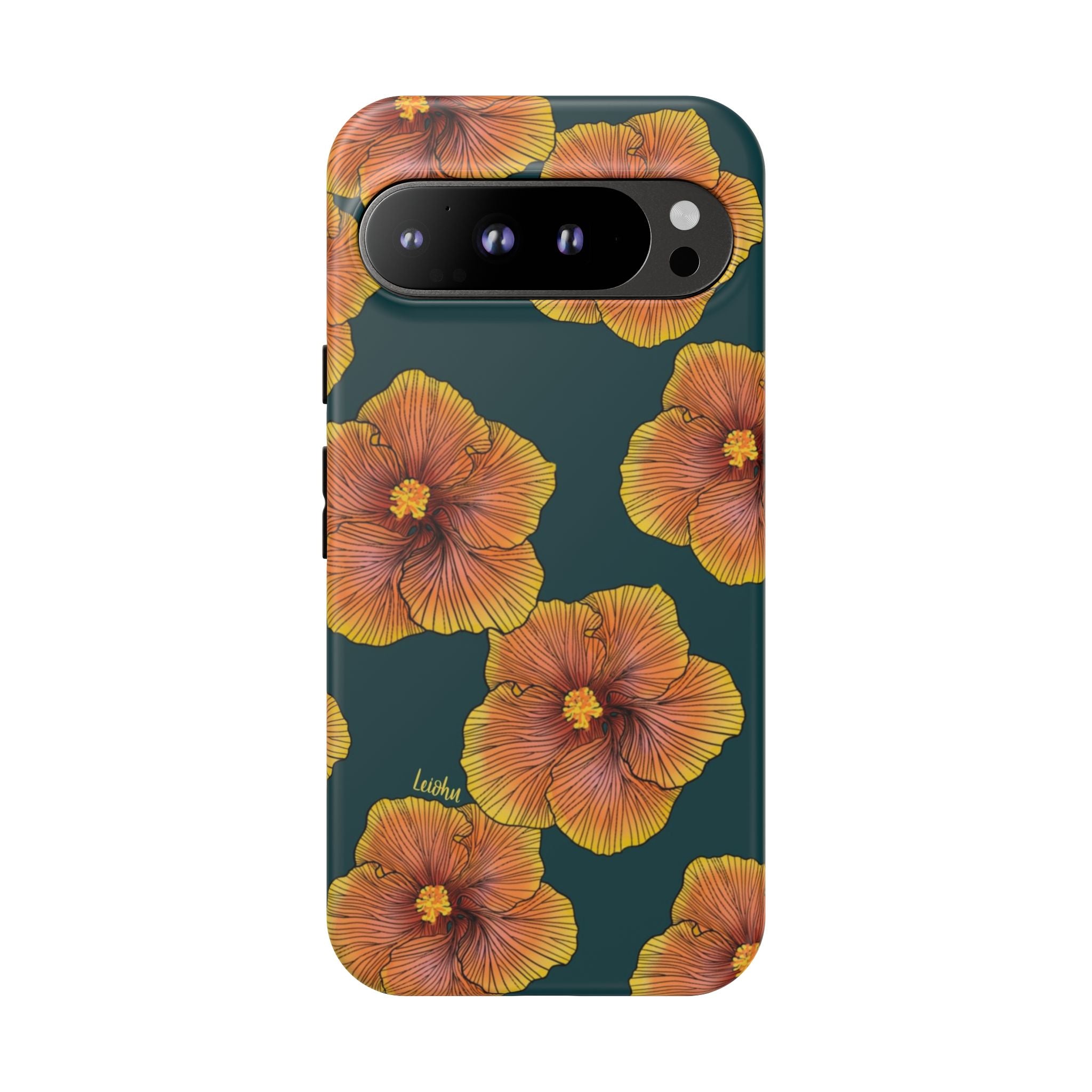 Sunrise Hibiscus - Google Pixel - LEIOHU DESIGNS