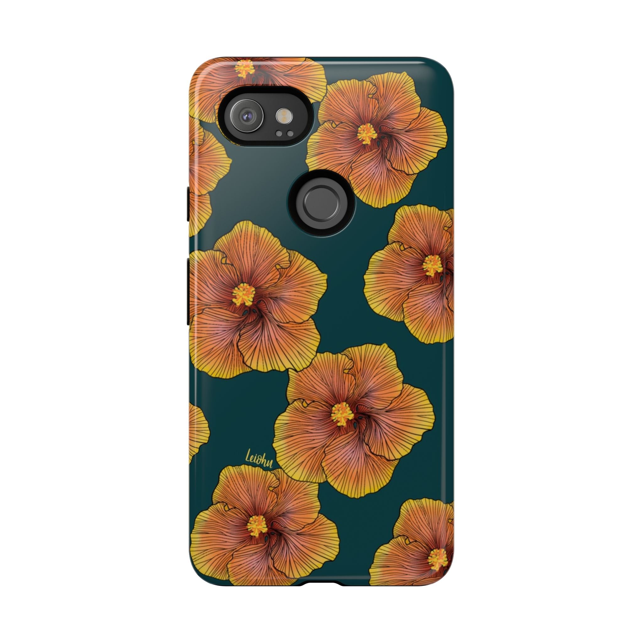 Sunrise Hibiscus - Google Pixel - LEIOHU DESIGNS