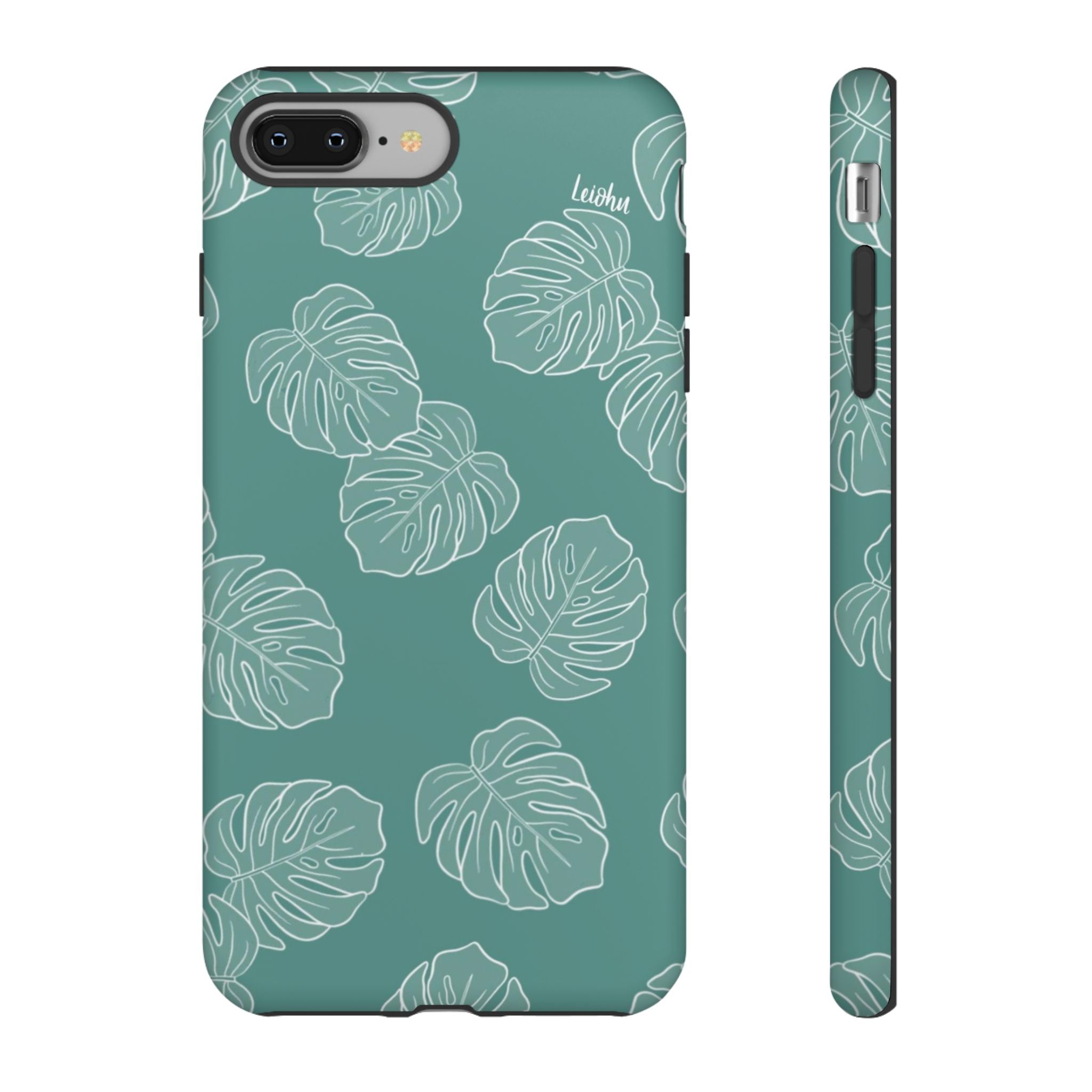 Monstera Teal - LEIOHU DESIGNS