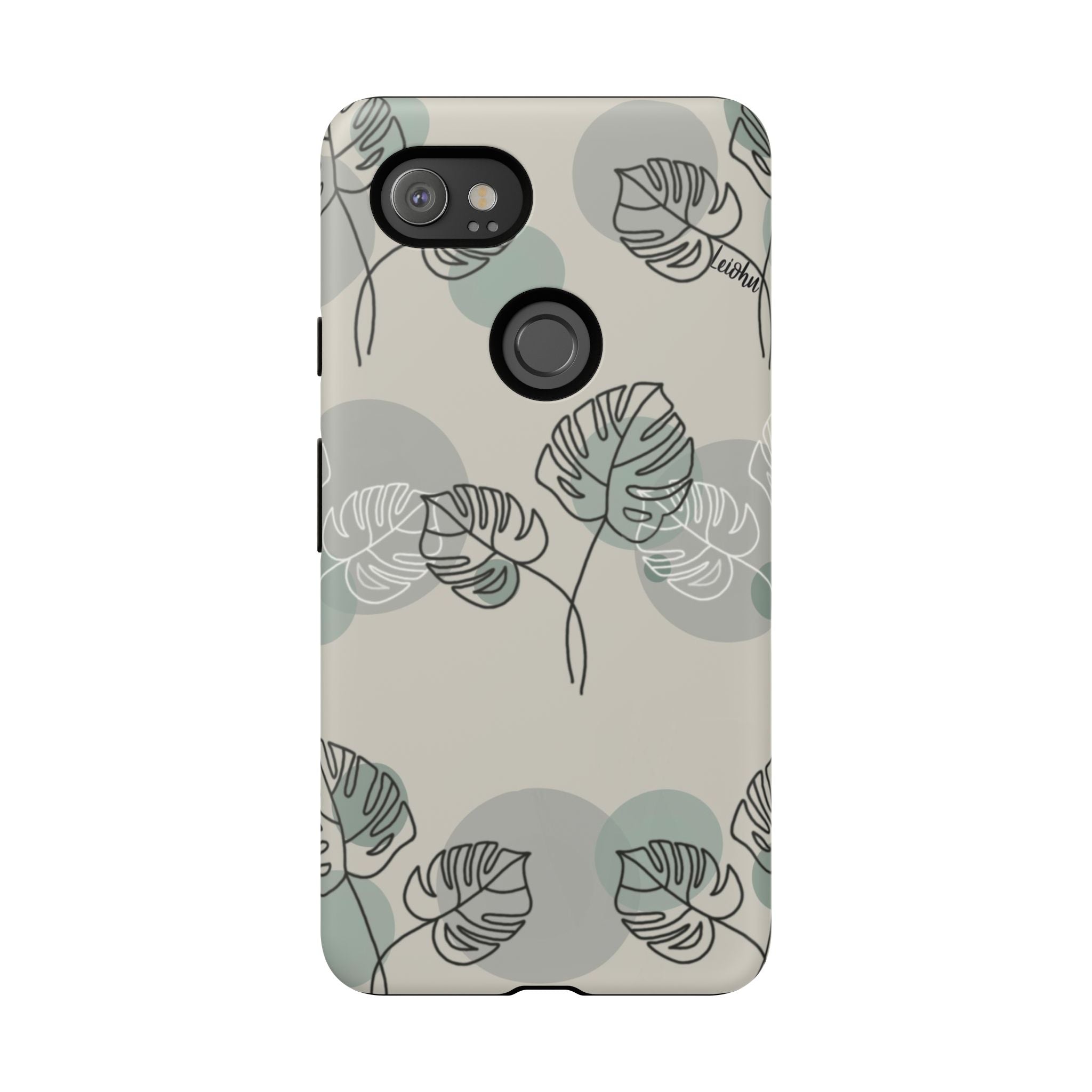 Retro - Monstera - Google Pixel - LEIOHU DESIGNS