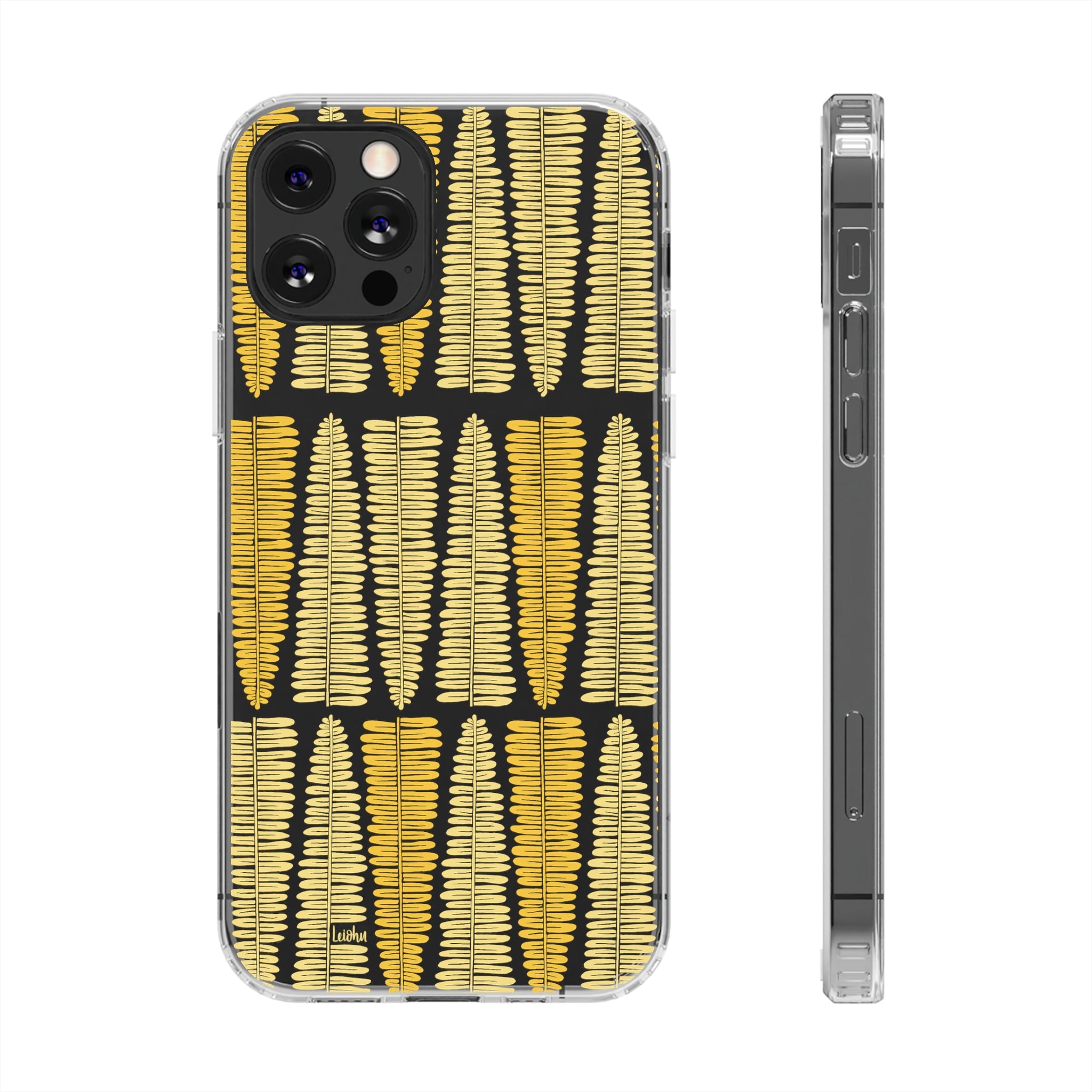 Kupukupu Fern - Clear Case - LEIOHU DESIGNS
