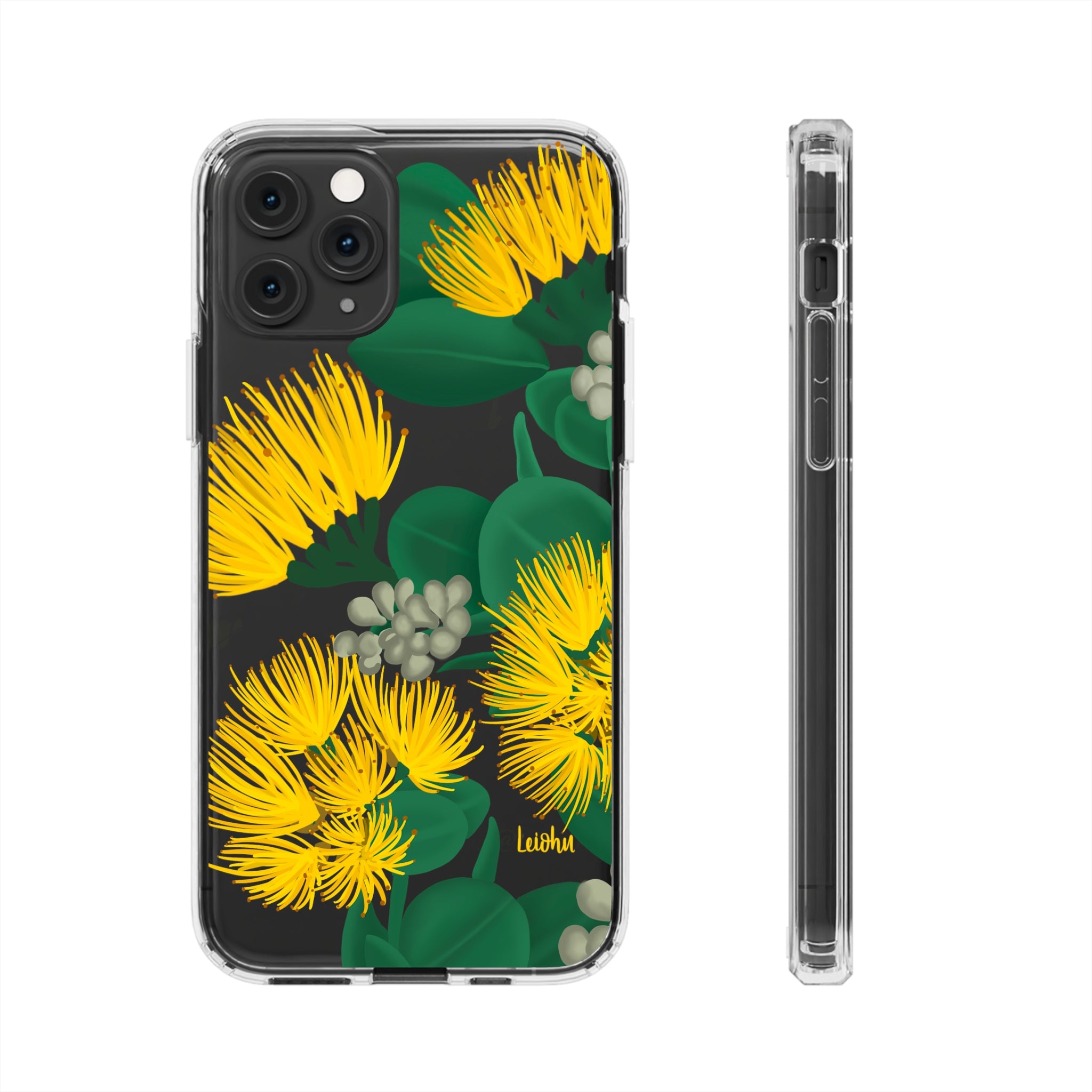 Ohi'a Lehua - Melemele - Clear Case - LEIOHU DESIGNS