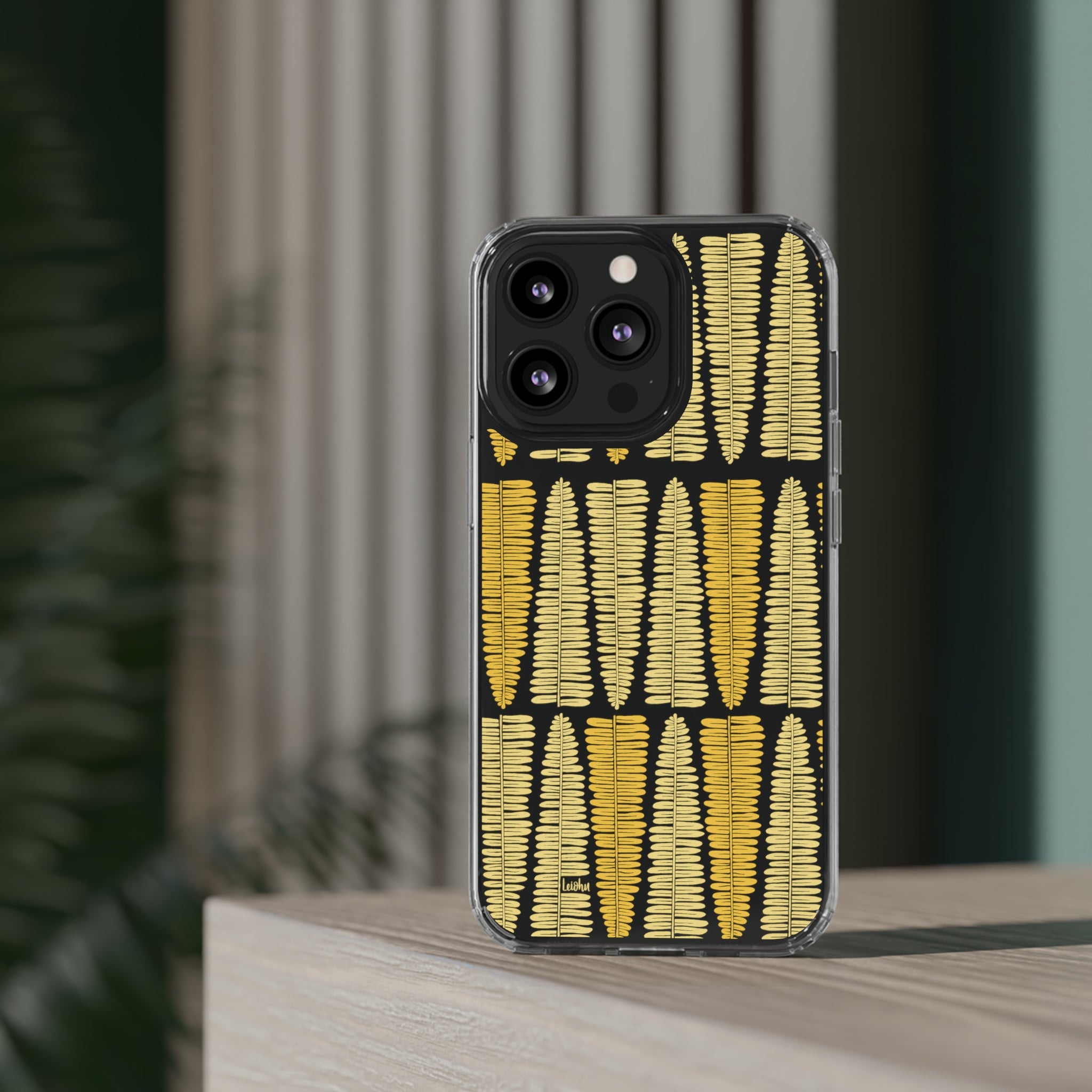 Kupukupu Fern - Clear Case - LEIOHU DESIGNS