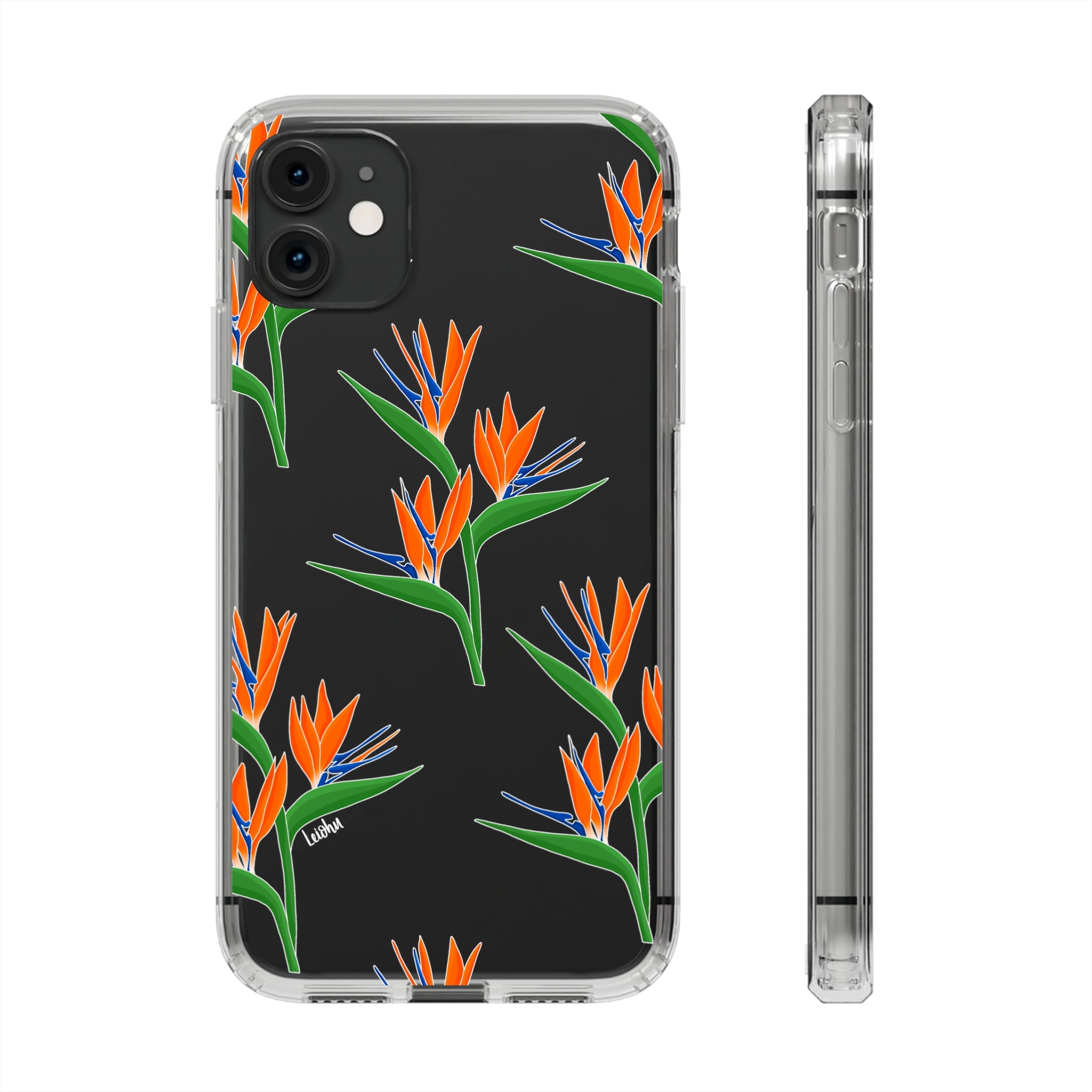Bird of Paradise - Clear Case - LEIOHU DESIGNS