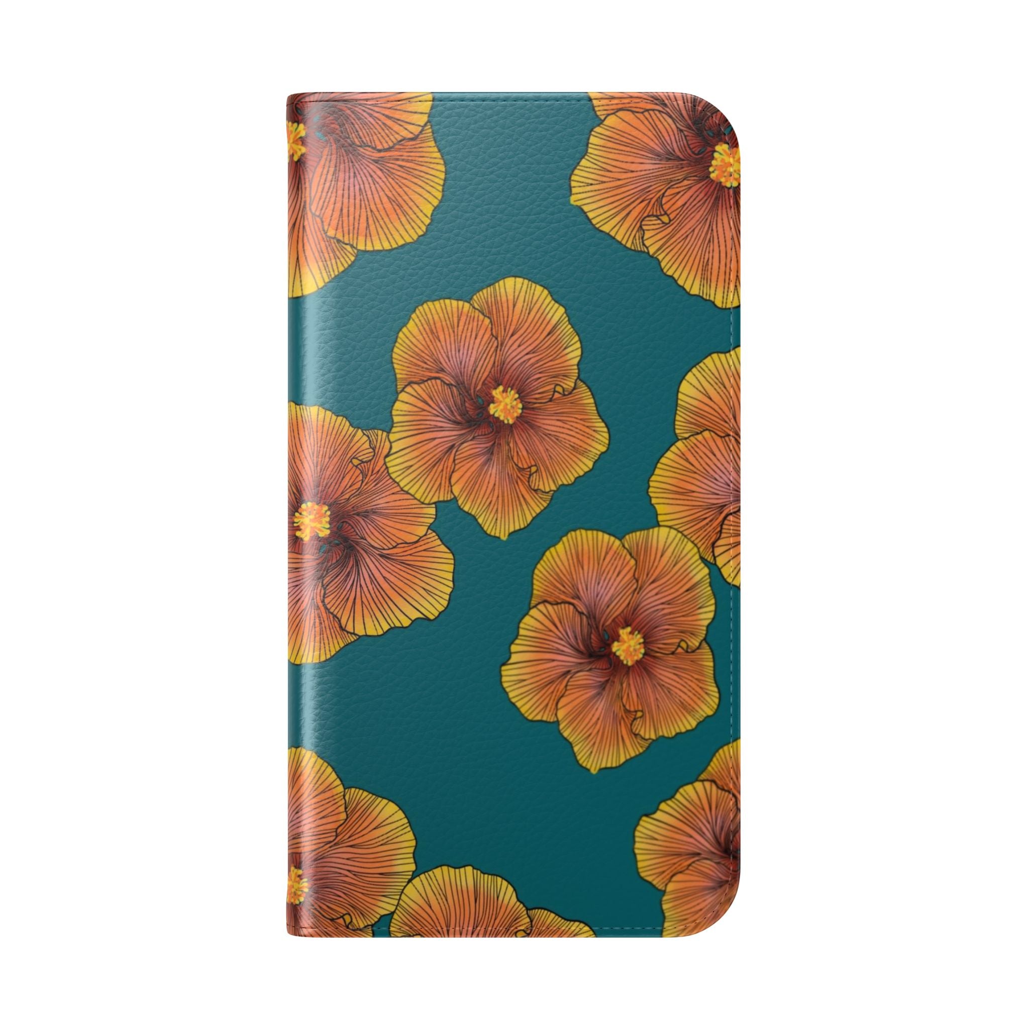 Sunrise Hibiscus - Folio case - LEIOHU DESIGNS