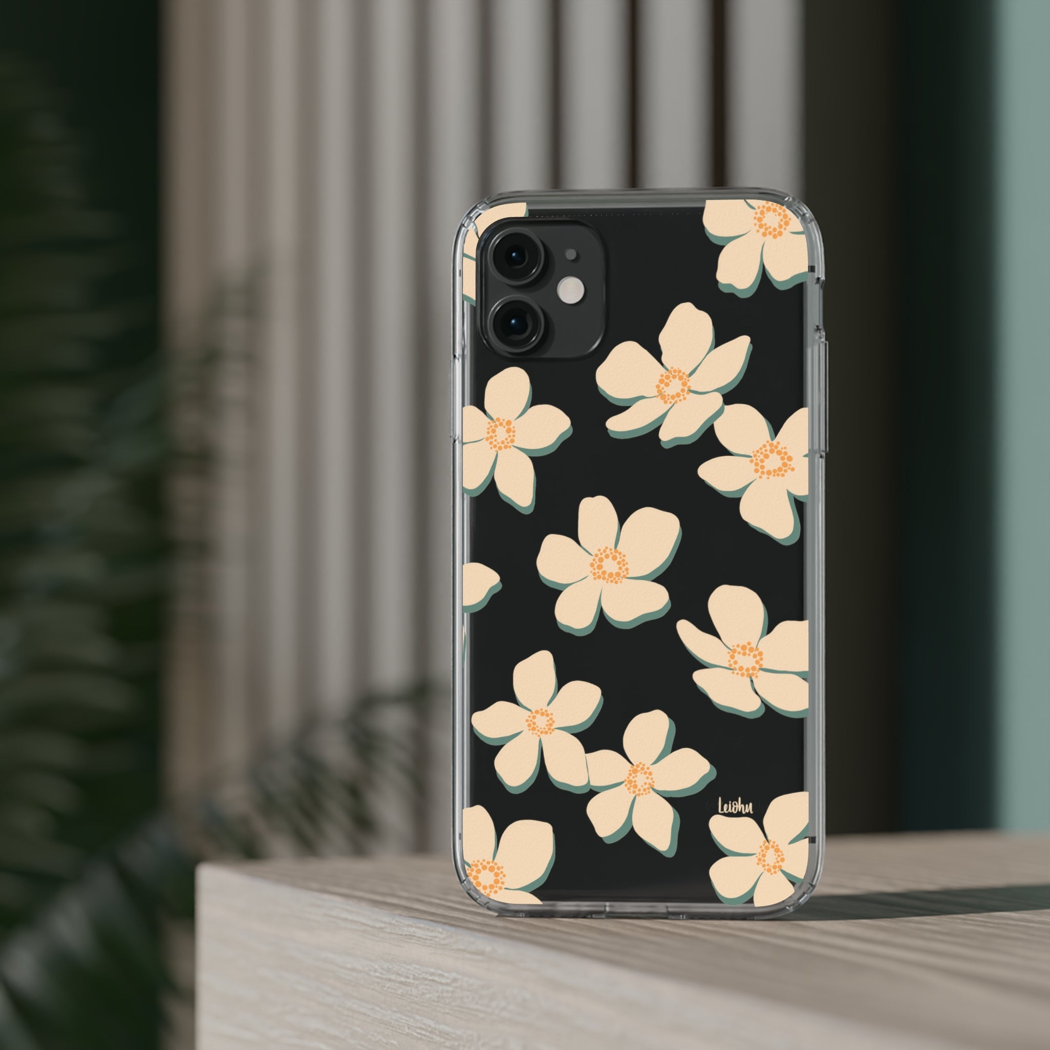 Retro Pua Kala - Clear Case - LEIOHU DESIGNS