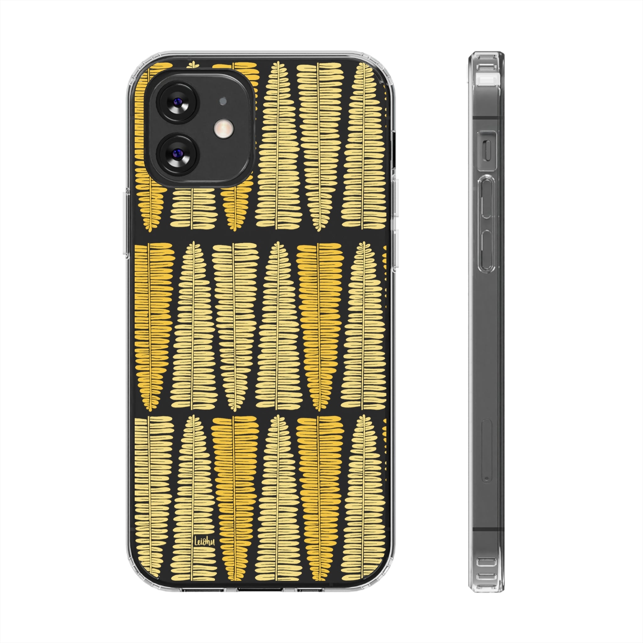 Kupukupu Fern - Clear Case - LEIOHU DESIGNS