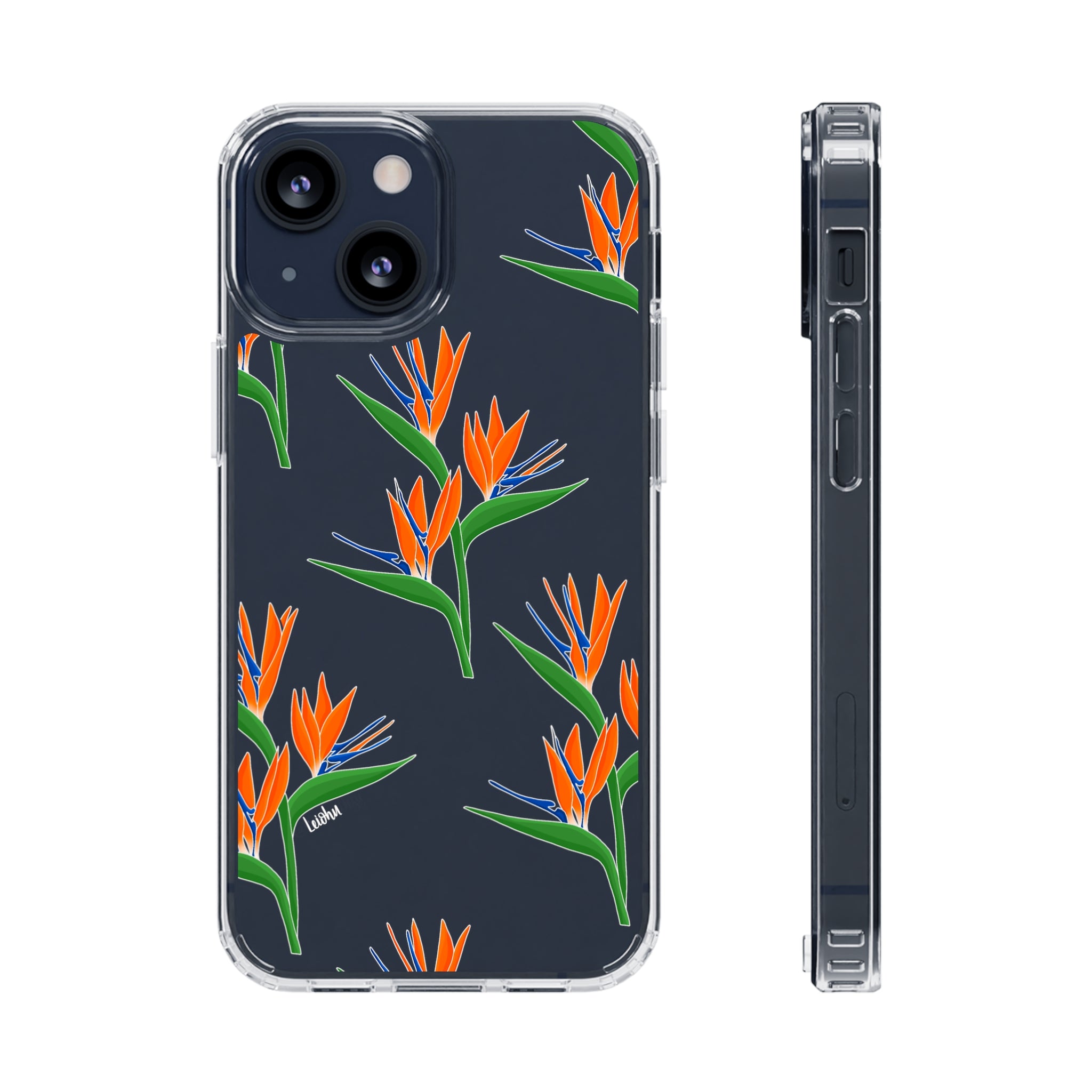Bird of Paradise - Clear Case - LEIOHU DESIGNS