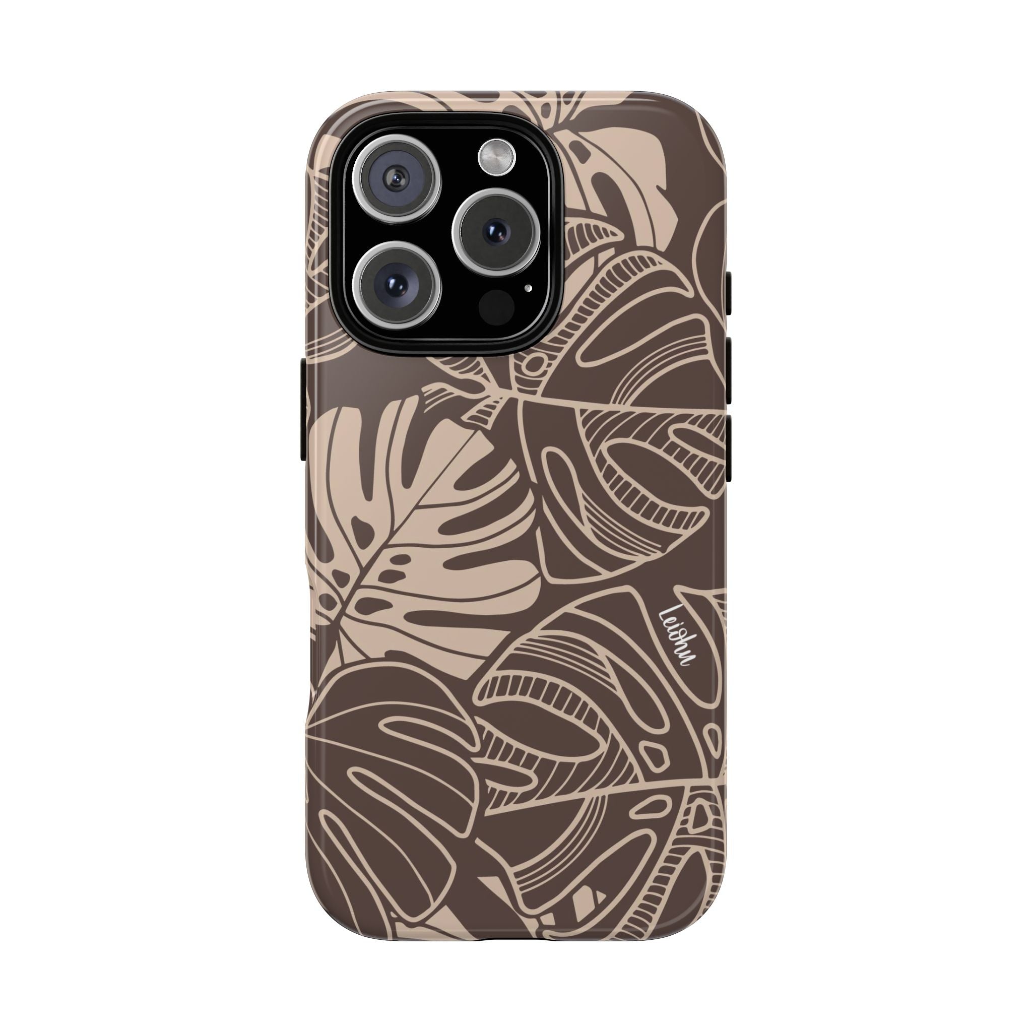 Monstera Dream - Mocha - LEIOHU DESIGNS