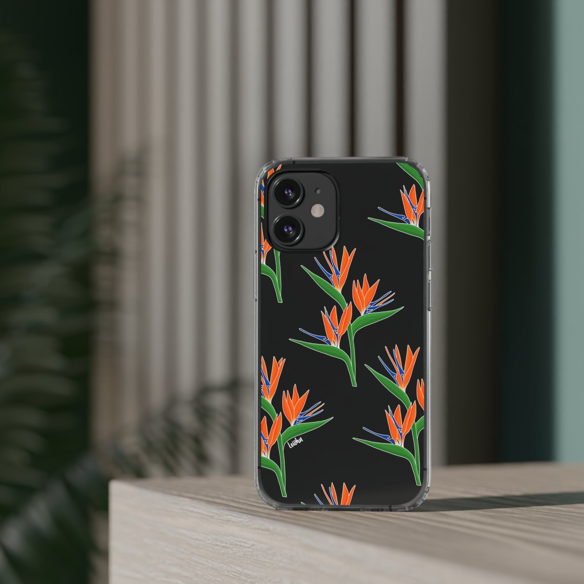 Bird of Paradise - Clear Case - LEIOHU DESIGNS