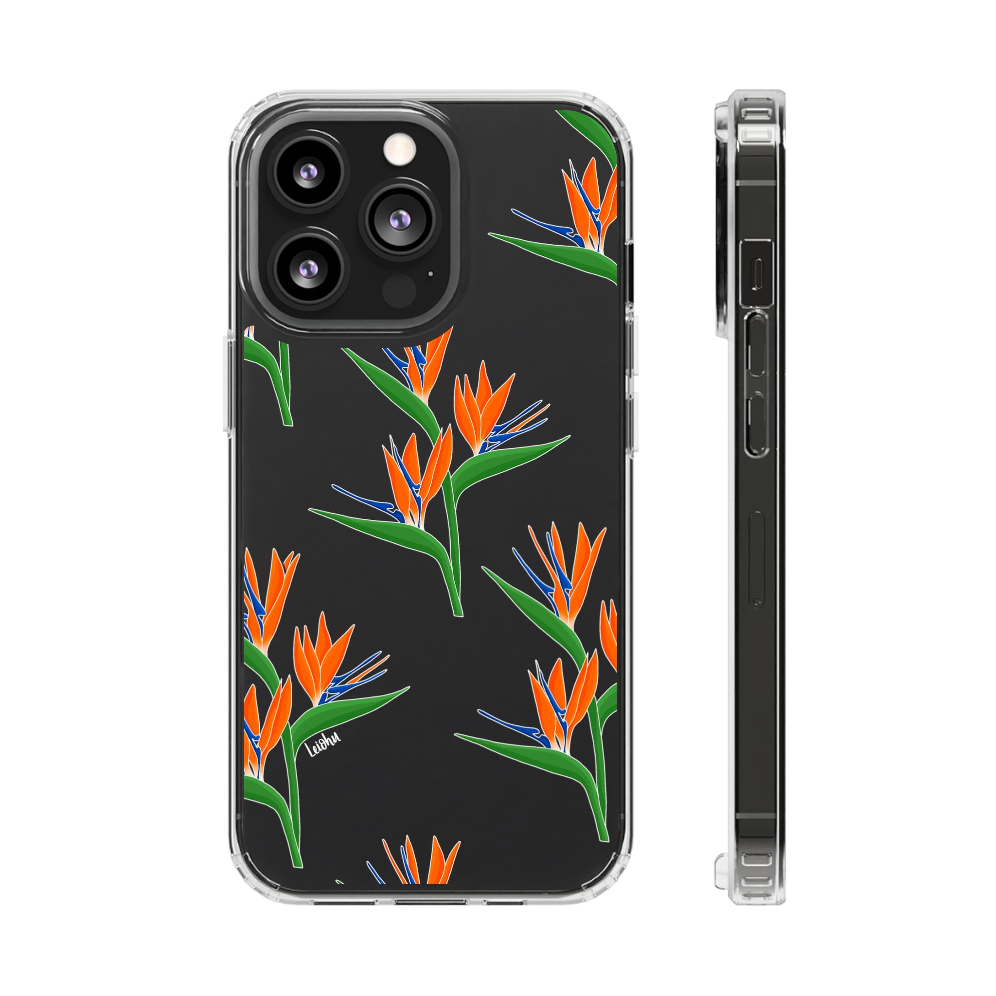 Bird of Paradise - Clear Case - LEIOHU DESIGNS