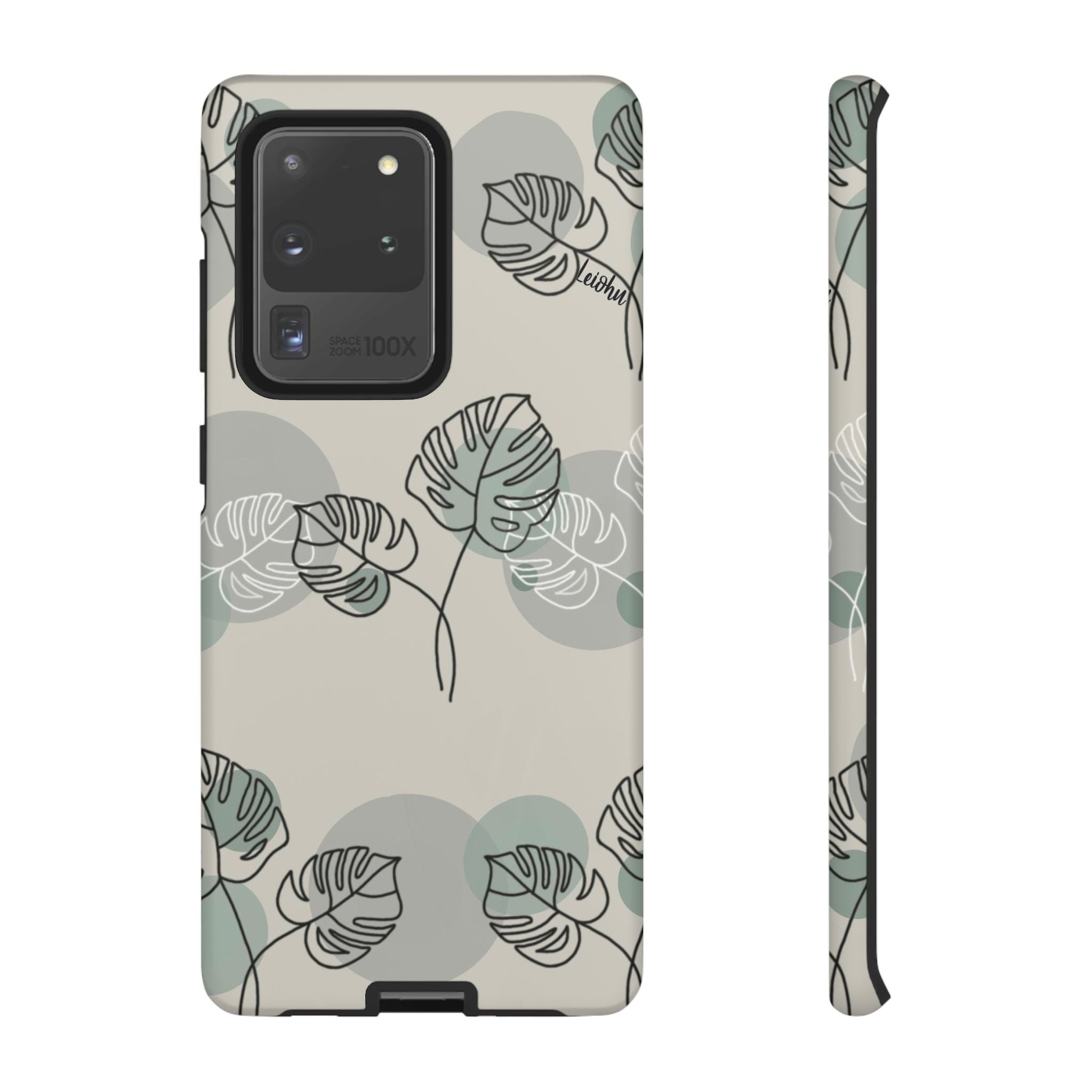 Retro Monstera - Samsung Galaxy - LEIOHU DESIGNS