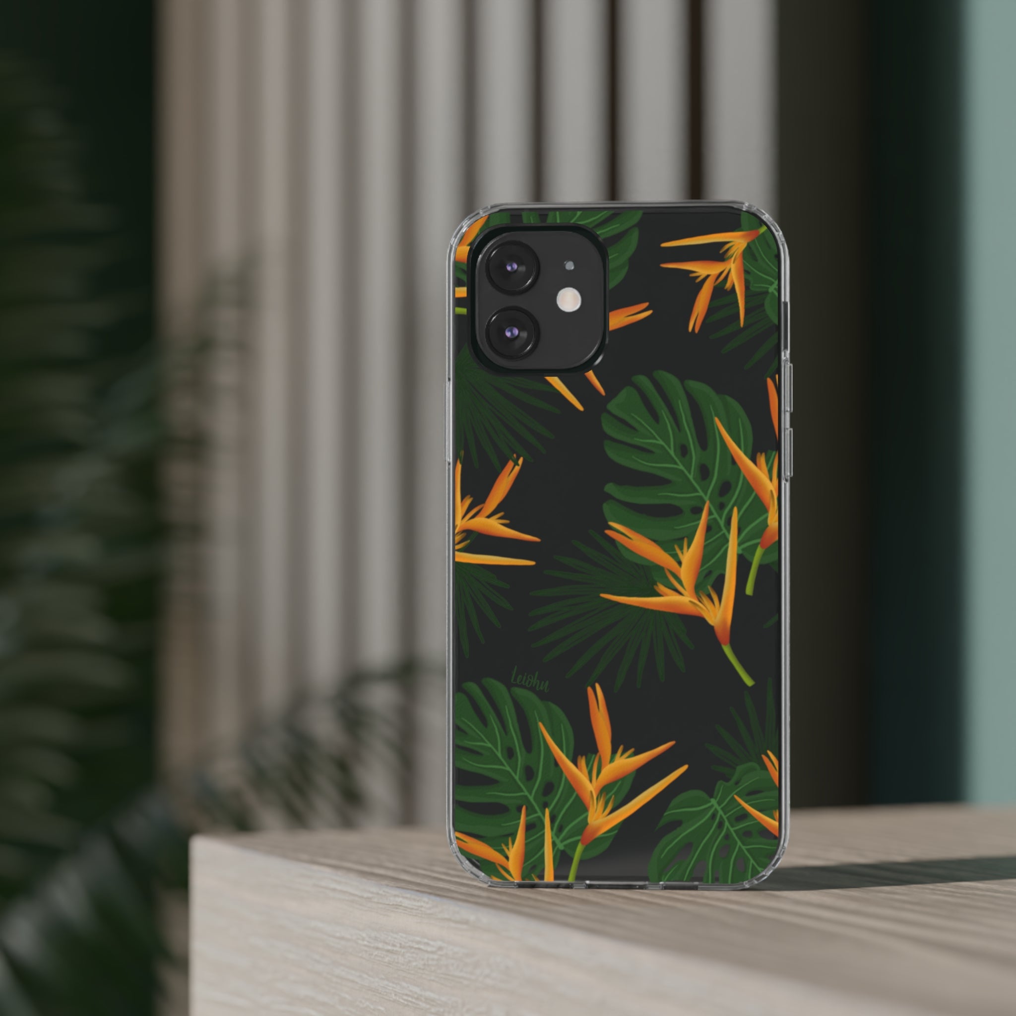 Vintage Paradise -Clear Case - LEIOHU DESIGNS