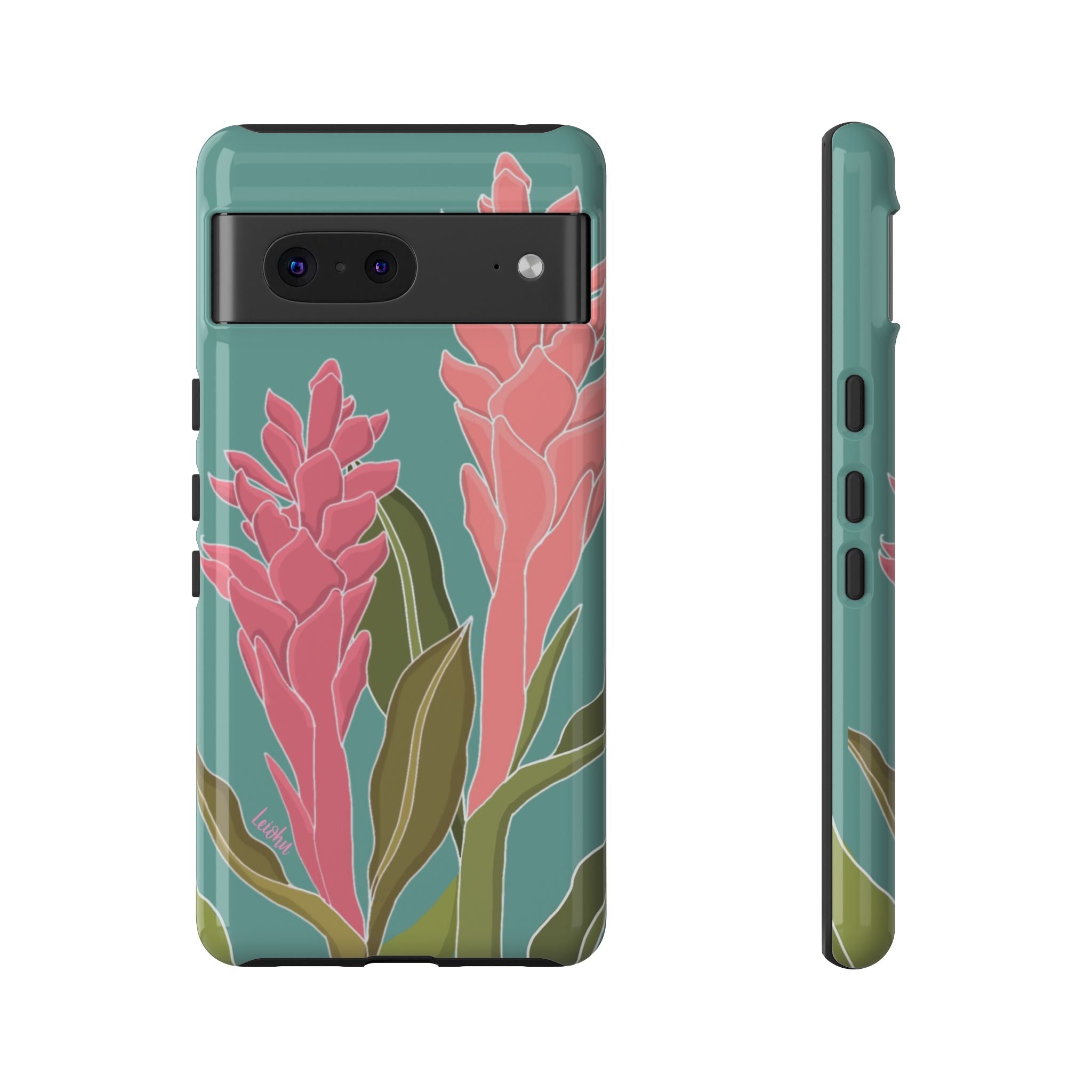 Awapuhi - Teal - Google Pixel - LEIOHU DESIGNS