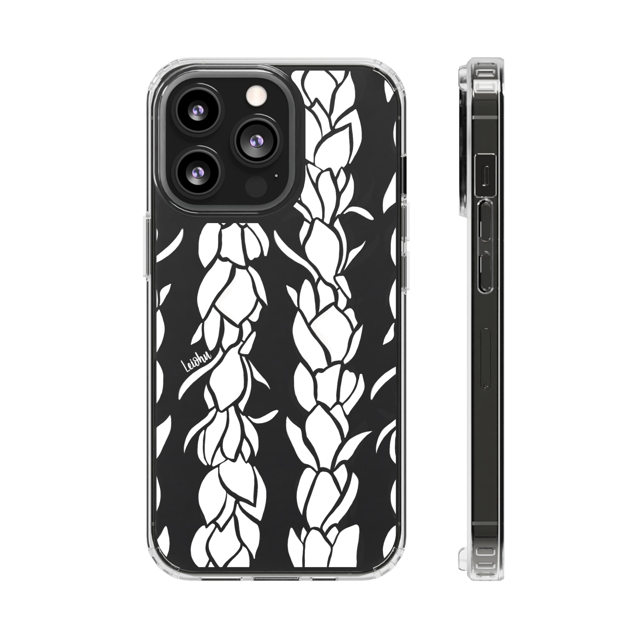 Pikake Lei - Clear Case - LEIOHU DESIGNS