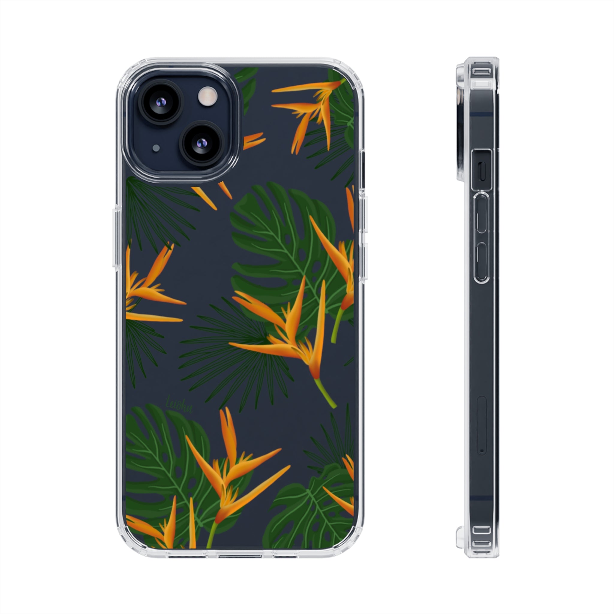 Vintage Paradise -Clear Case - LEIOHU DESIGNS